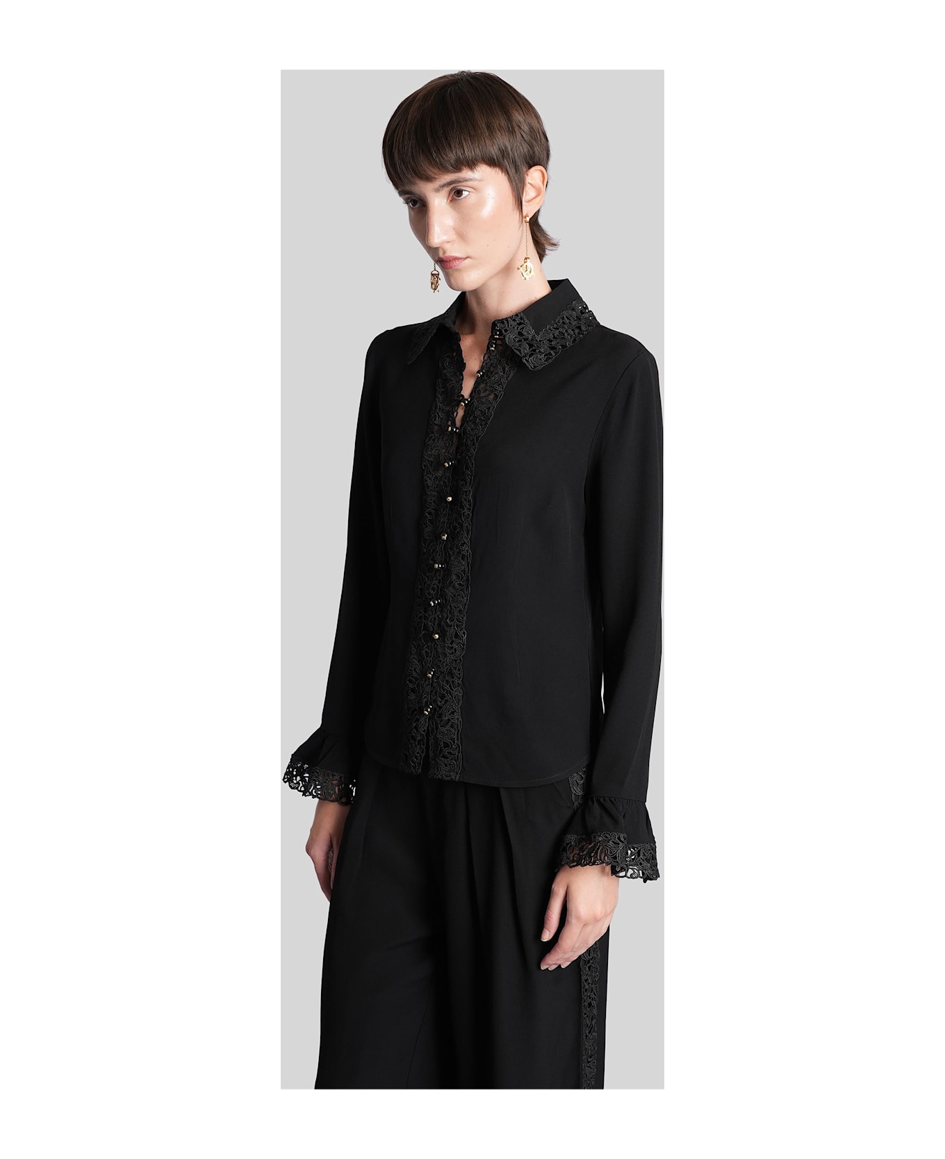 Zimmermann Shirt In Black Viscose - black