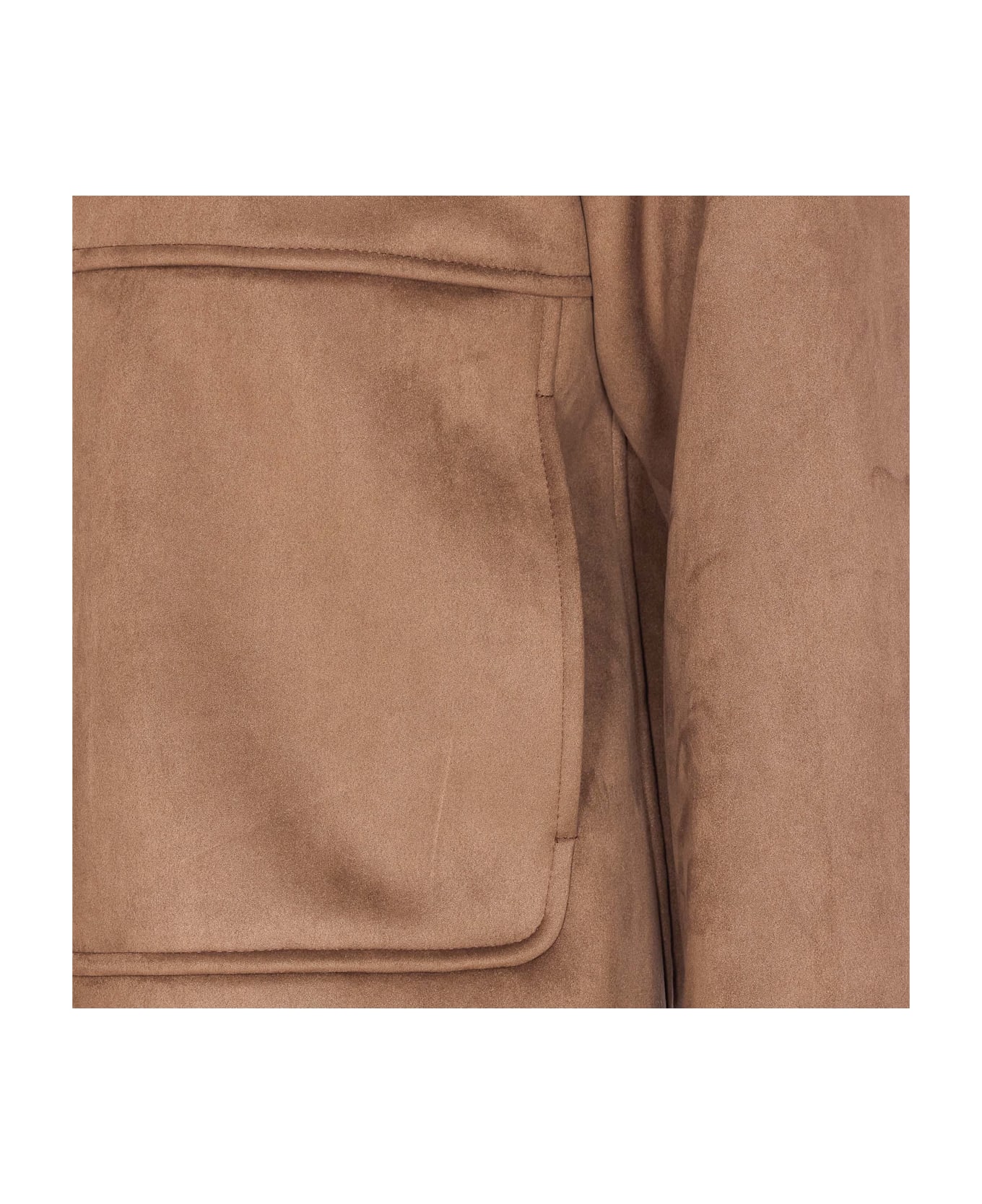 Herno Alternative Fur Jacket - Brown