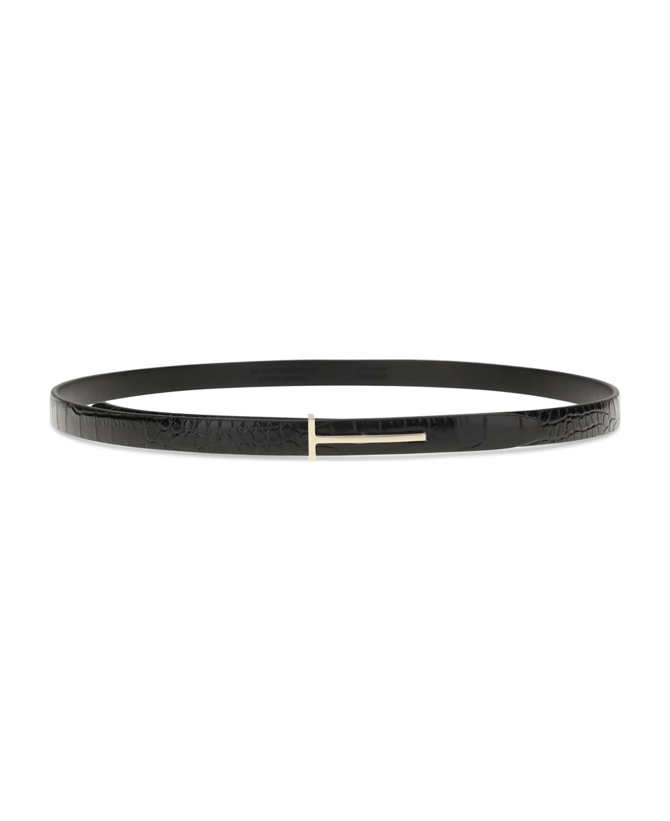 Tom Ford Belt With T - Black