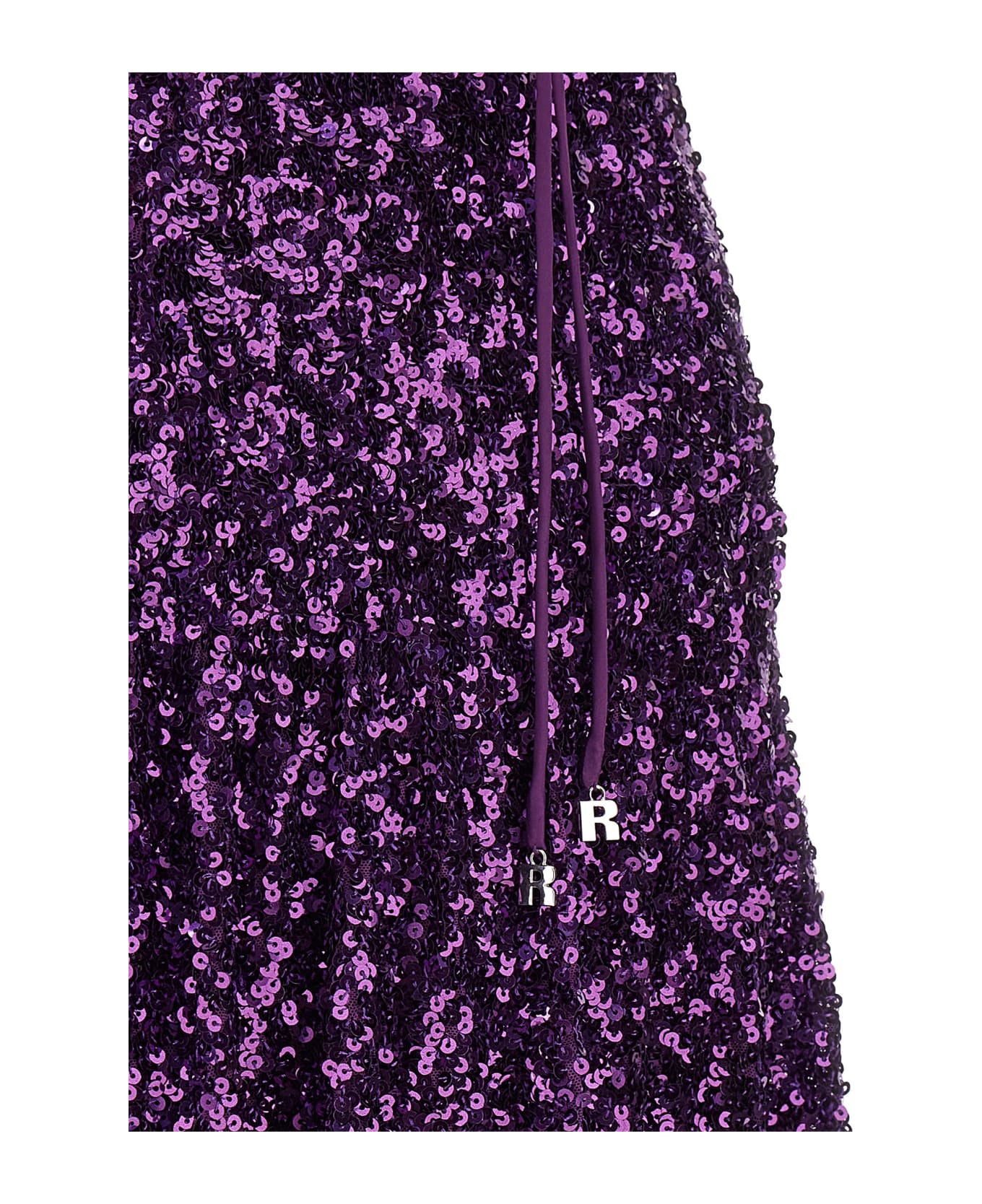 Rotate by Birger Christensen Sequin Midi Dress - Purple