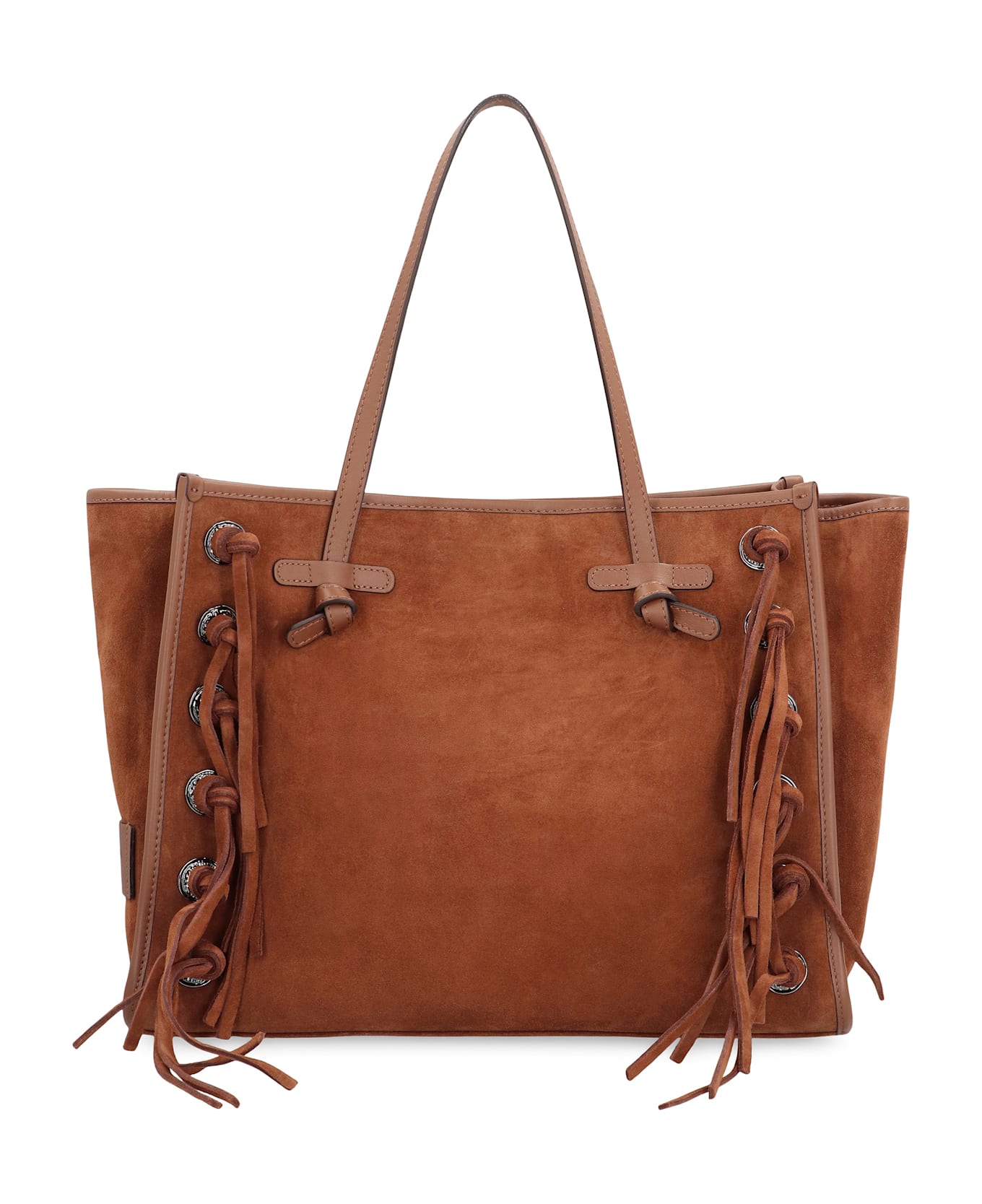 Gianni Chiarini Marcella Tote Bag - Saddle Brown