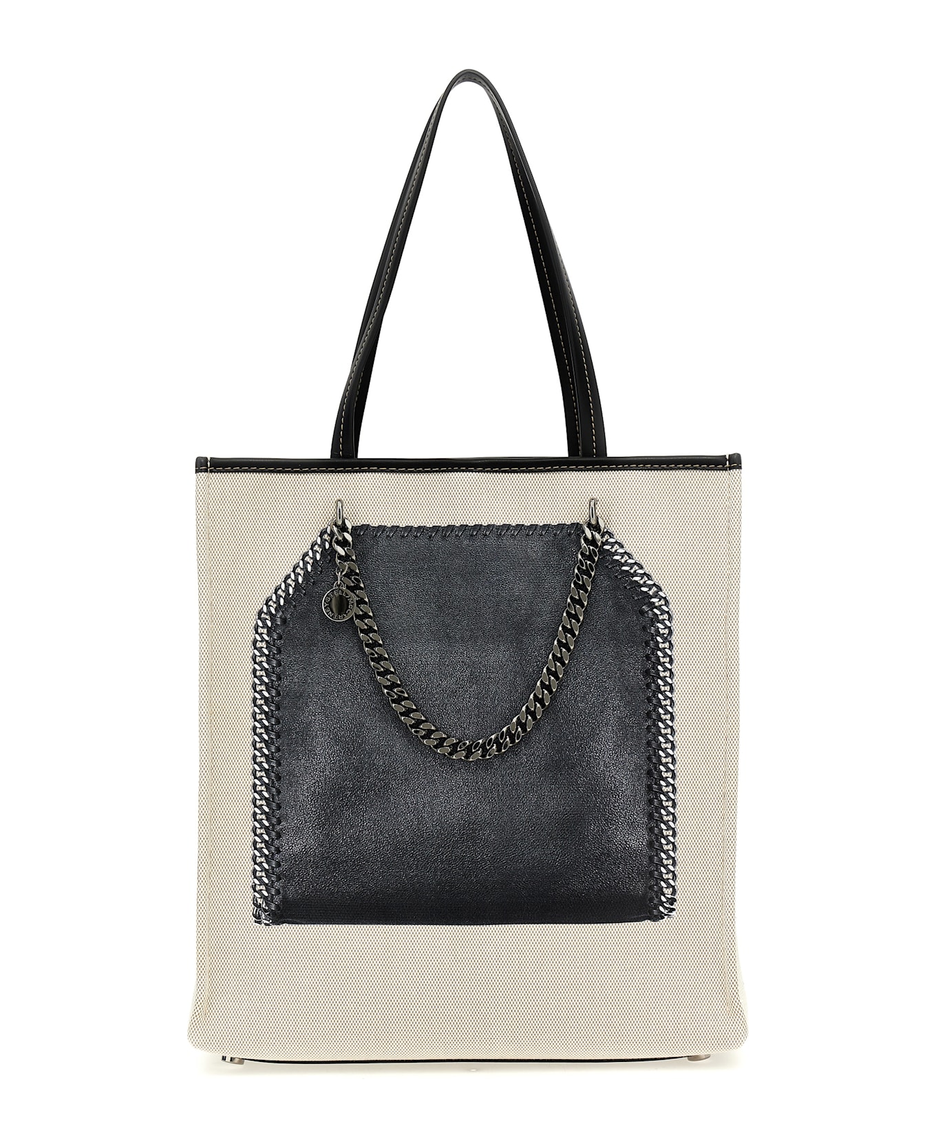 Stella McCartney 
trompe L
oeil Print On
 Shopping Bag - Multicolor