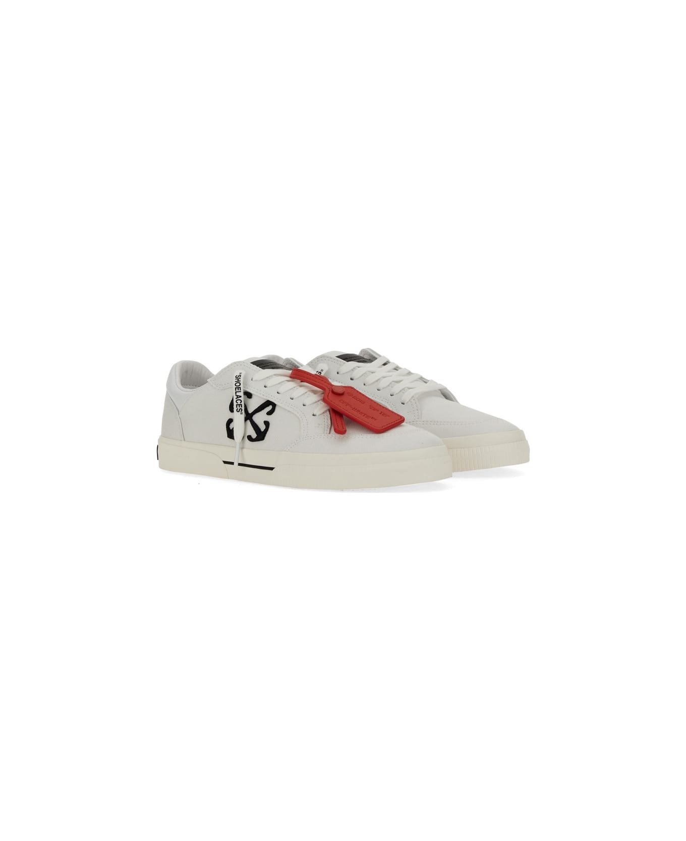 Off-White "new Vulcanized" Low Sneakers - WHITE