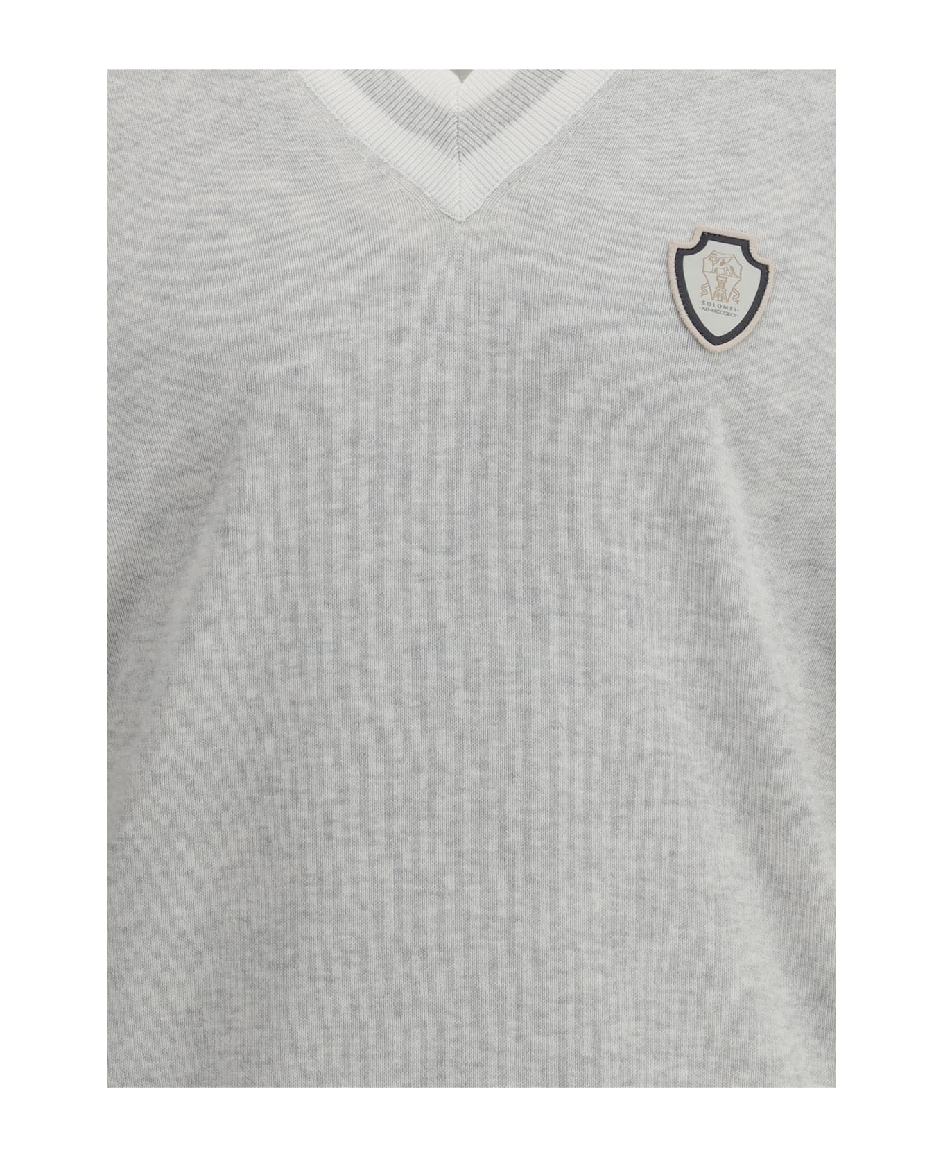 Brunello Cucinelli Logo Patch Vest