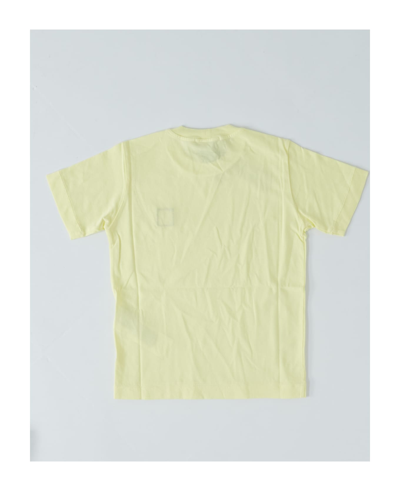 Stone Island Junior Cotton T-shirt - LIMONE