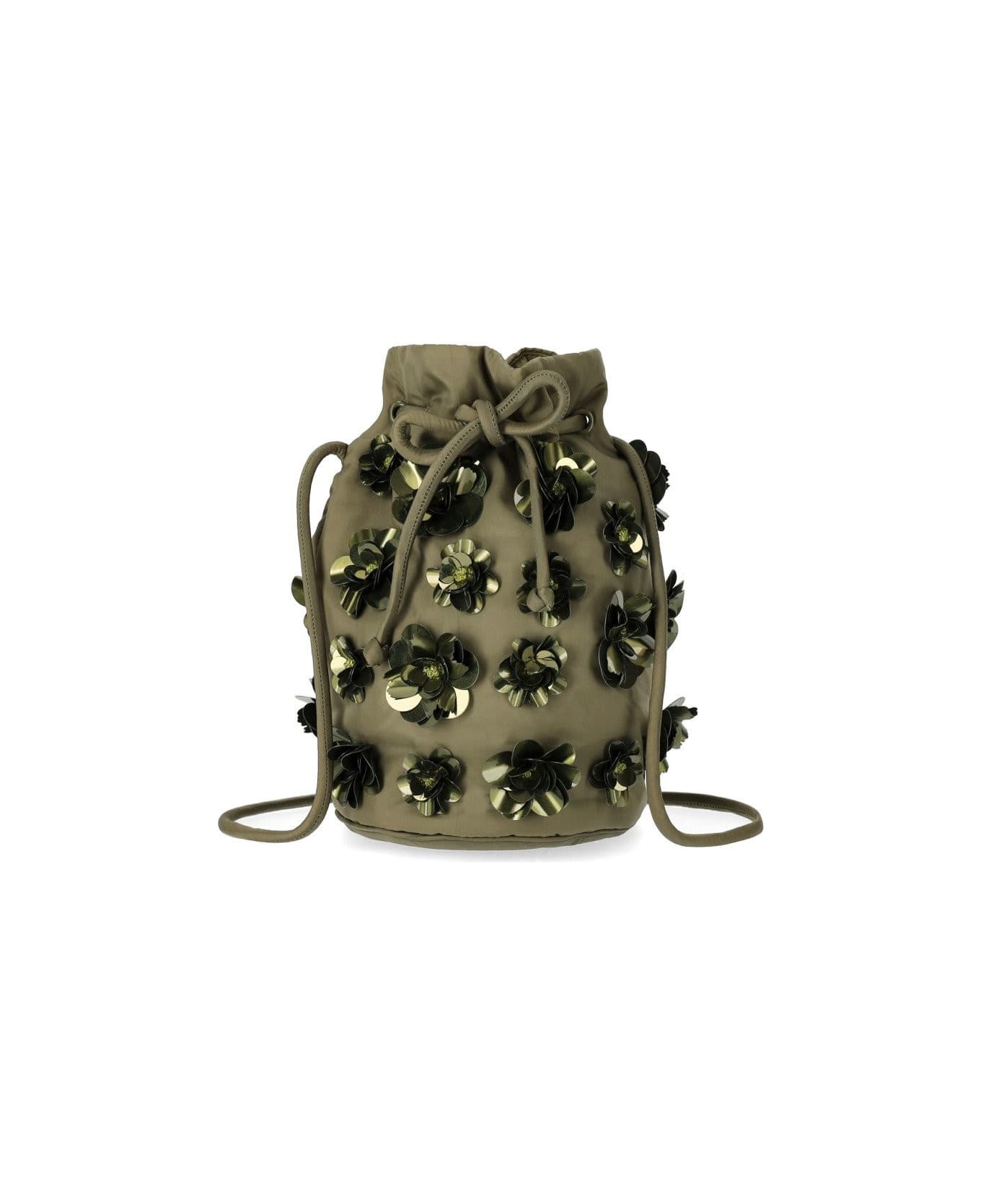 Essentiel Antwerp Mini Bucket Bag - Verde