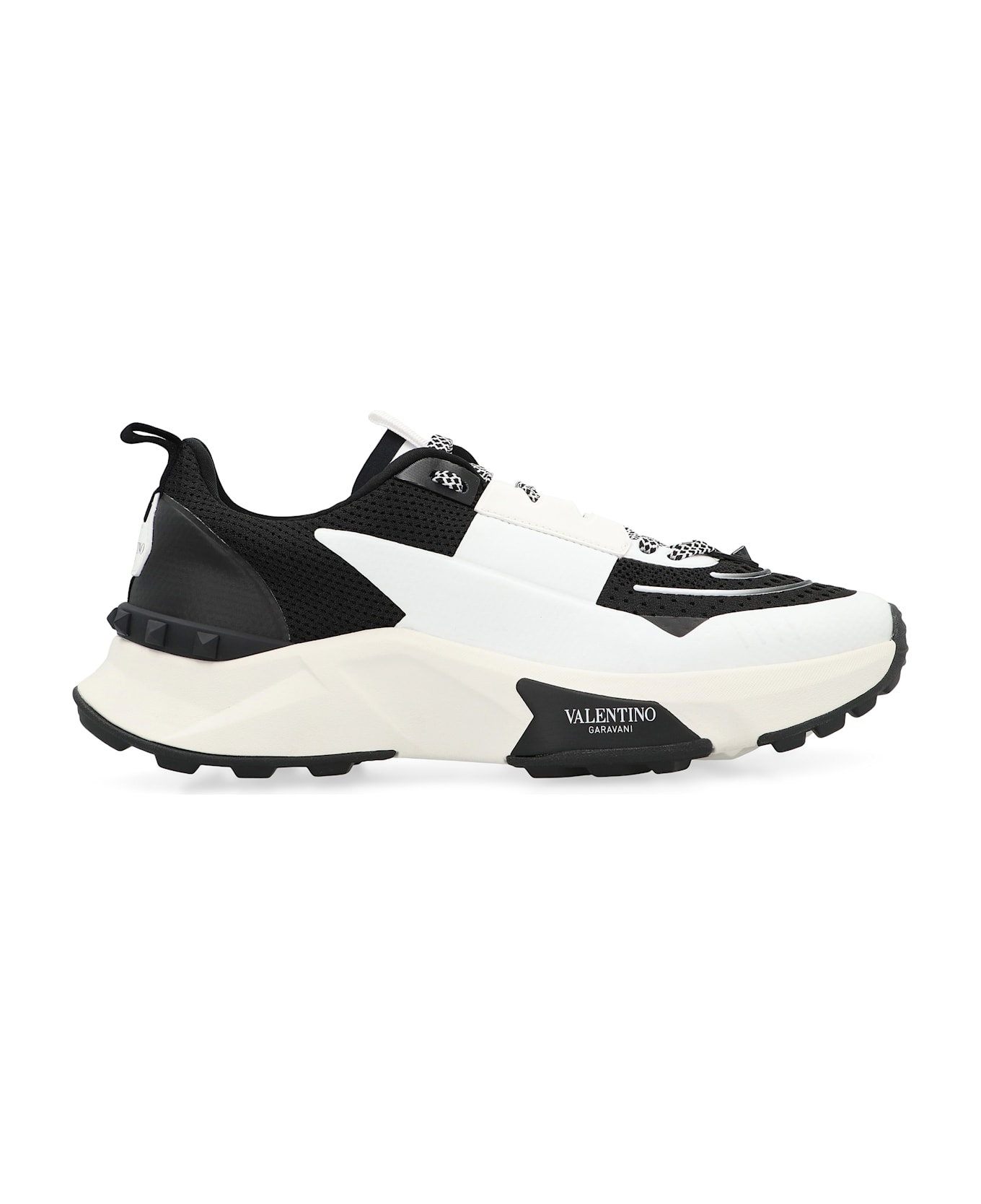 Valentino Garavani True Act Mesh Sneakers - black