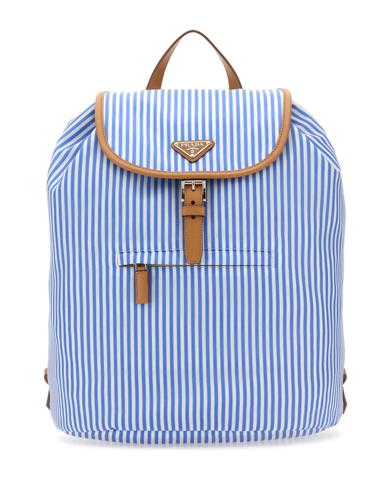 Prada Printed Re-nylon Backpack - CELESTENATURA バックパック