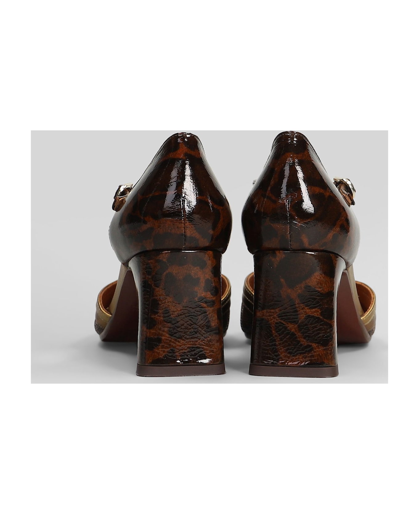 Chie Mihara Filly Pumps In Brown Leather - brown