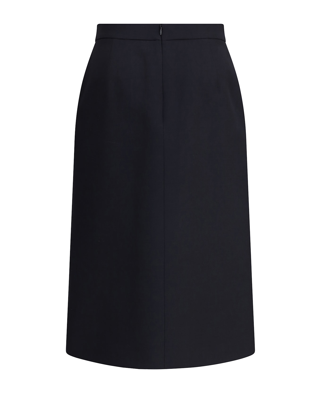Valentino Belted Midi Skirt