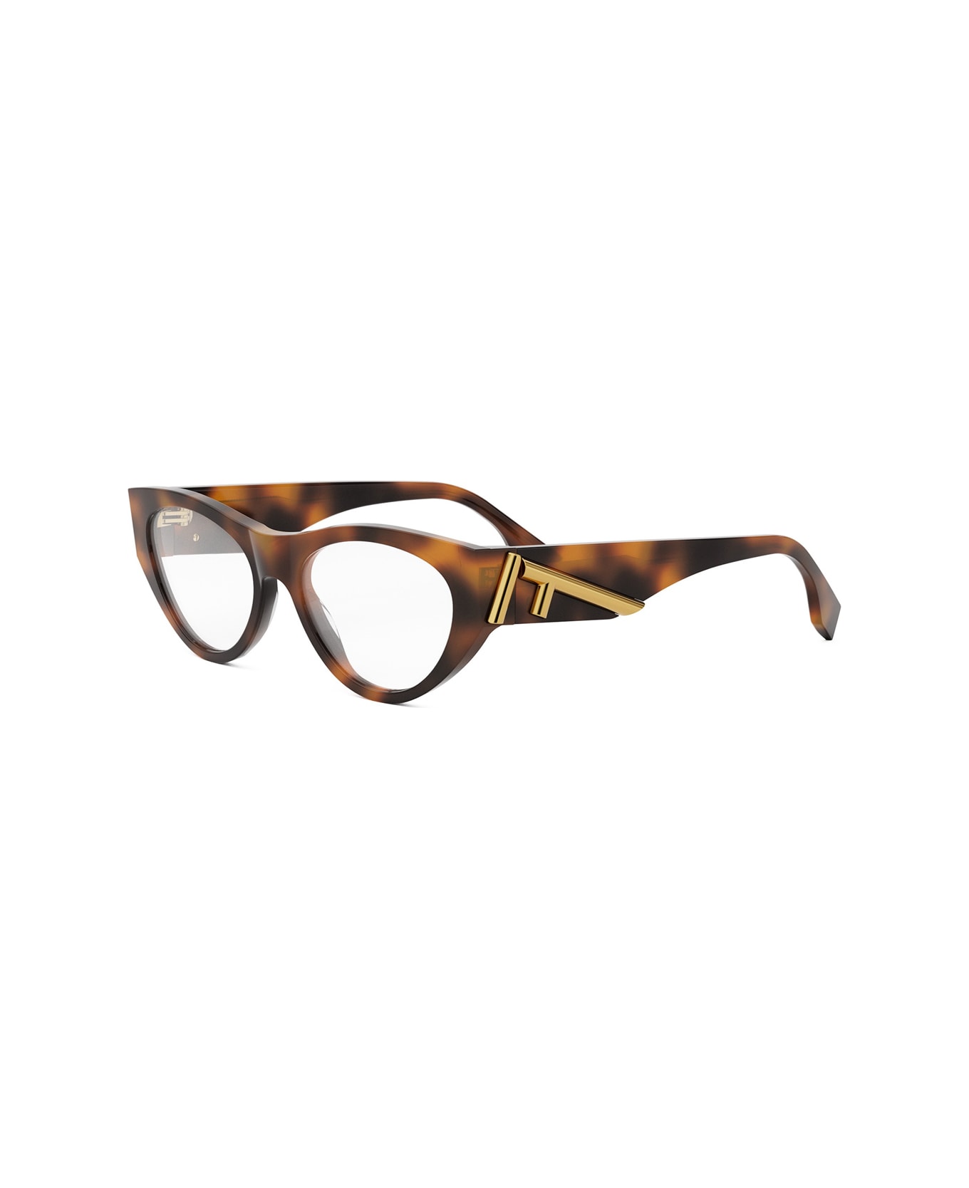 Fendi Eyewear Fendi Fe50092i Fendi First 053 Havana Gloves - Marrone