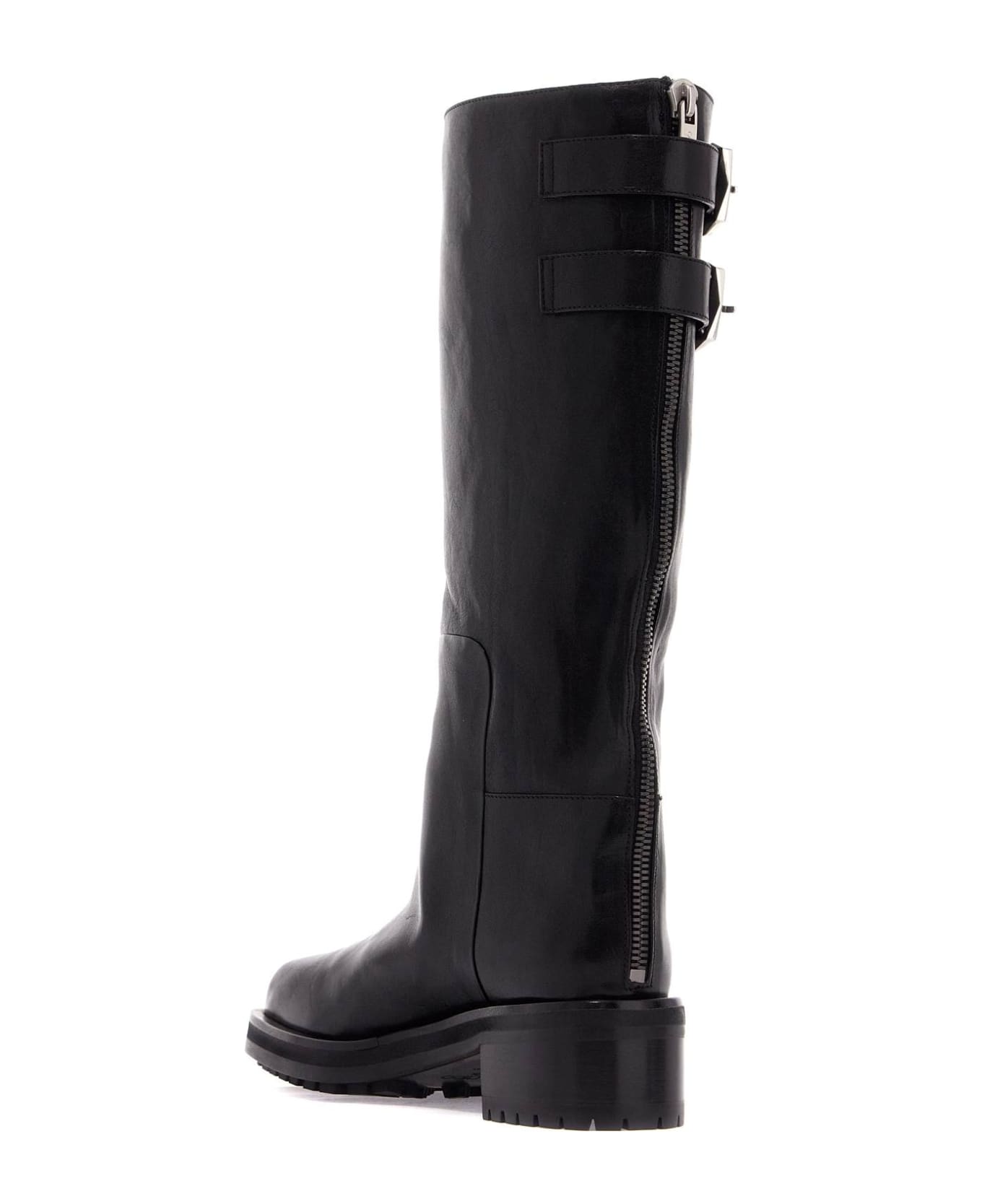 Jimmy Choo Brooklyn 50 Boots - BLACK (Black)