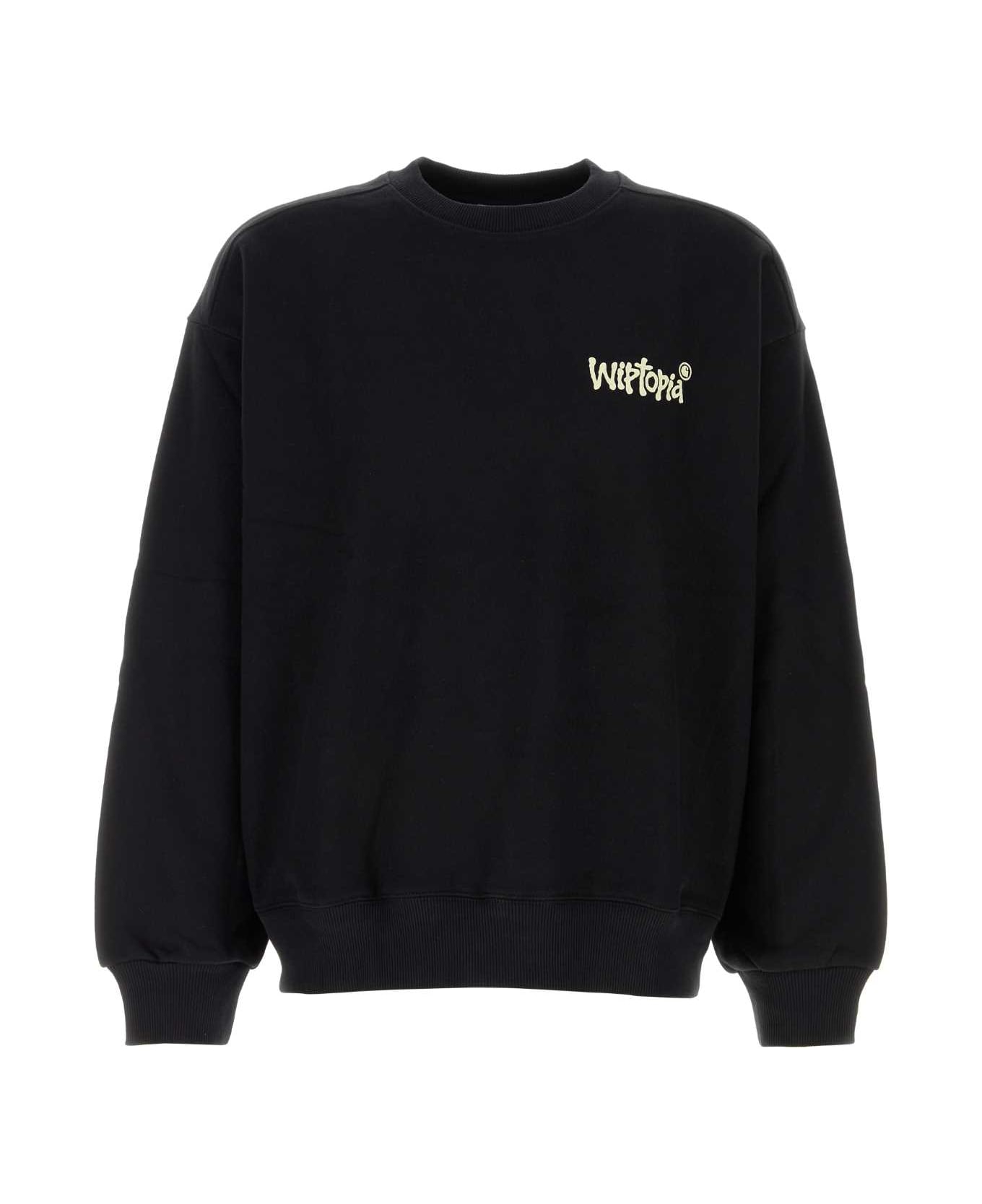 Carhartt Black Cotton Blend Wiptopia Sweatshirt - Xx Black