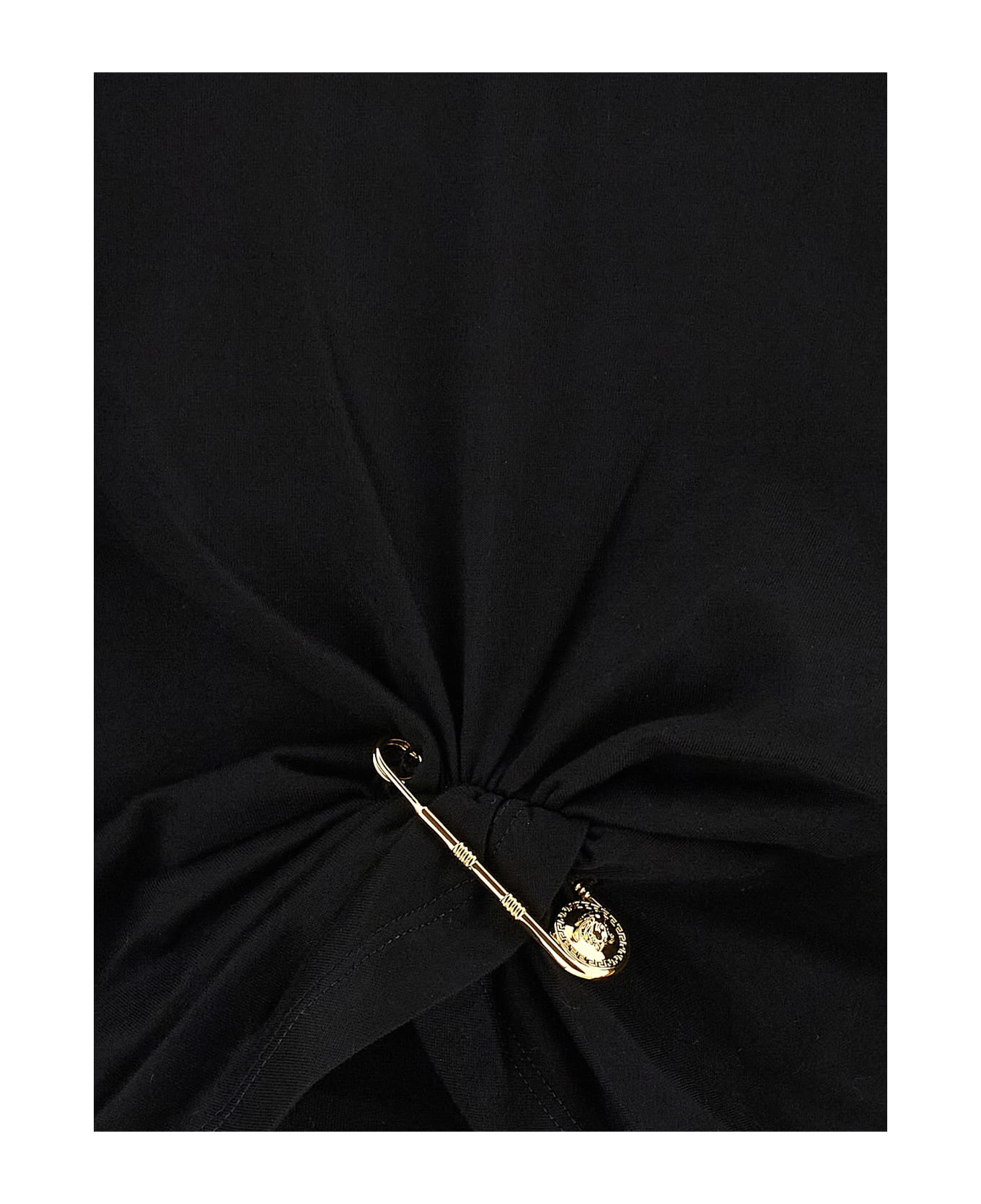 Versace 
barocco
 Double Layer T-shirt - Black  