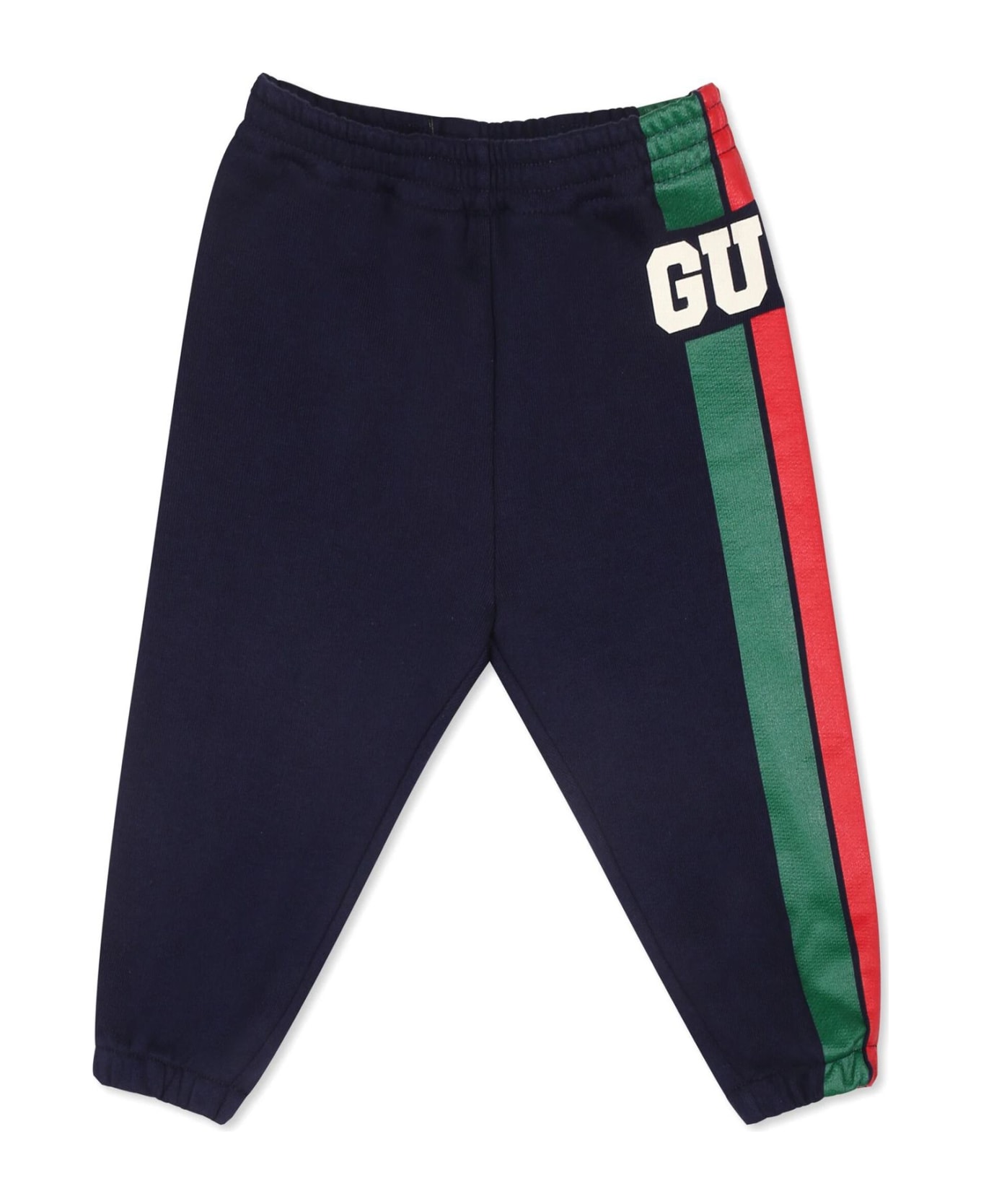 Gucci Kids Trousers Blue - Blue