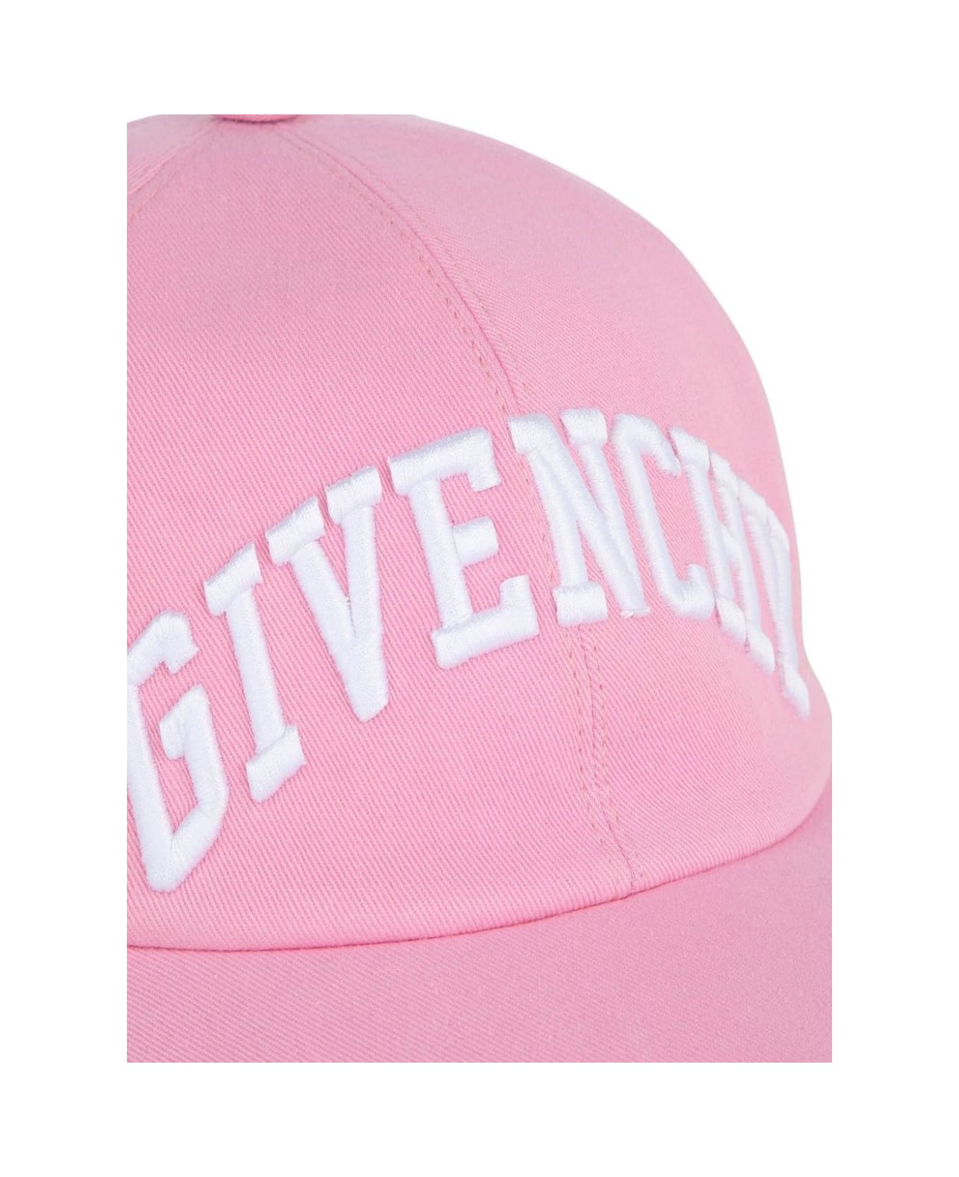 Givenchy Logo Embossed Cap - Pink