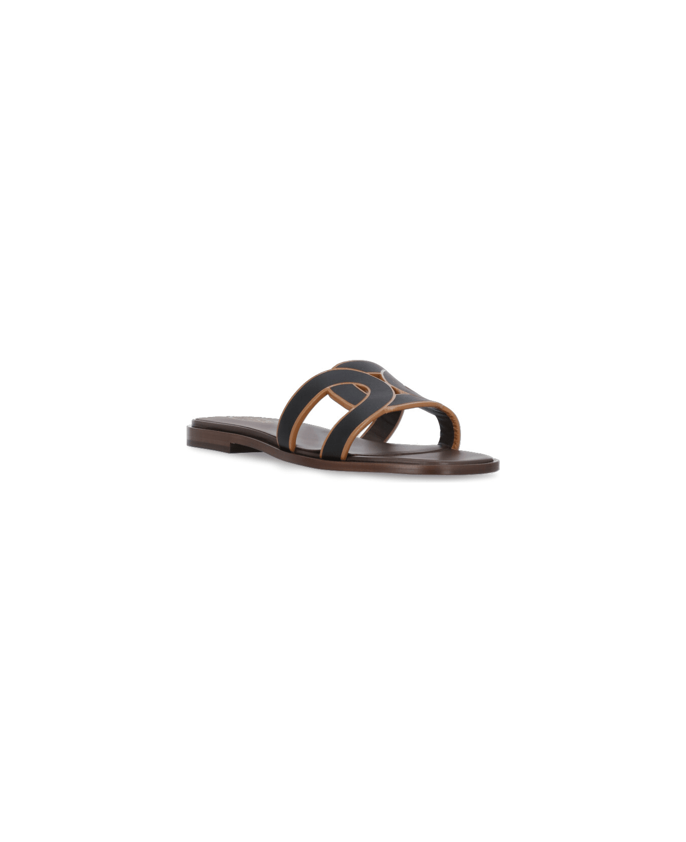 Tod's Leather Sandals - Black サンダル