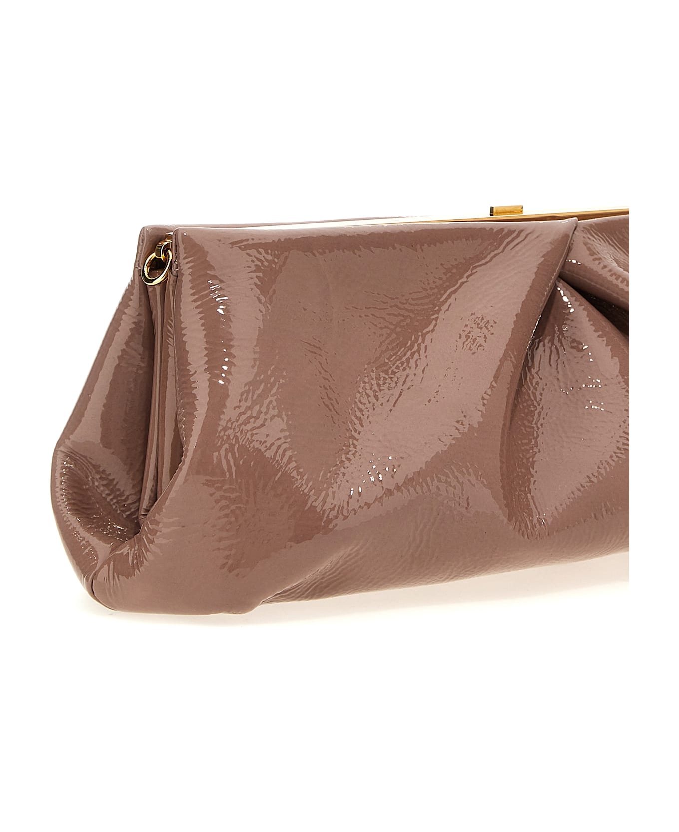 Dries Van Noten Patent Clutch - Pink