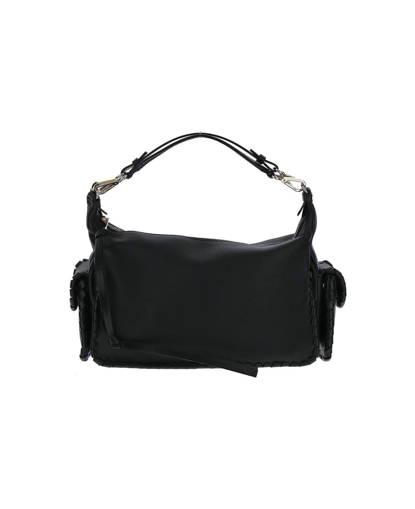 Chloé Black Leather Bag - Black トートバッグ
