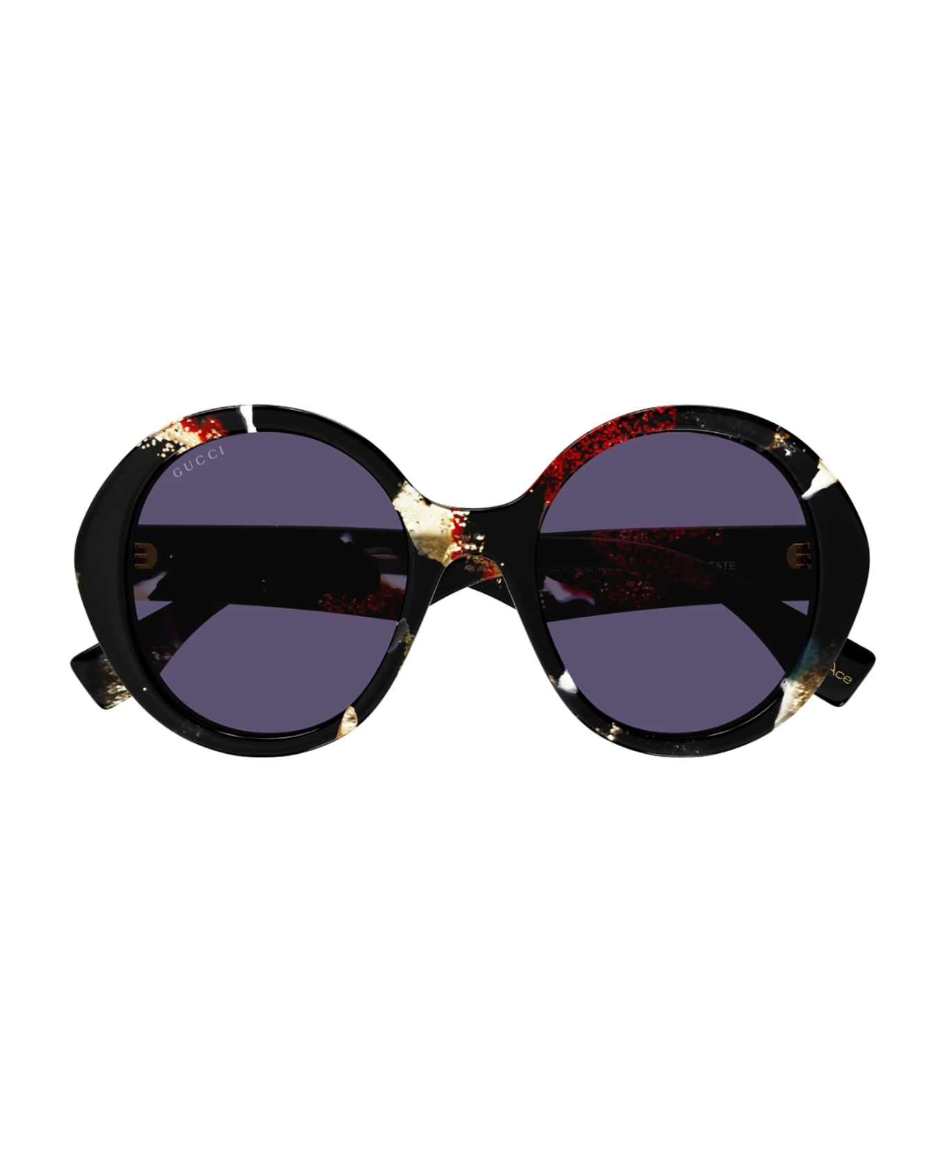 Gucci Eyewear GG1628S Sunglasses - Black Black Violet
