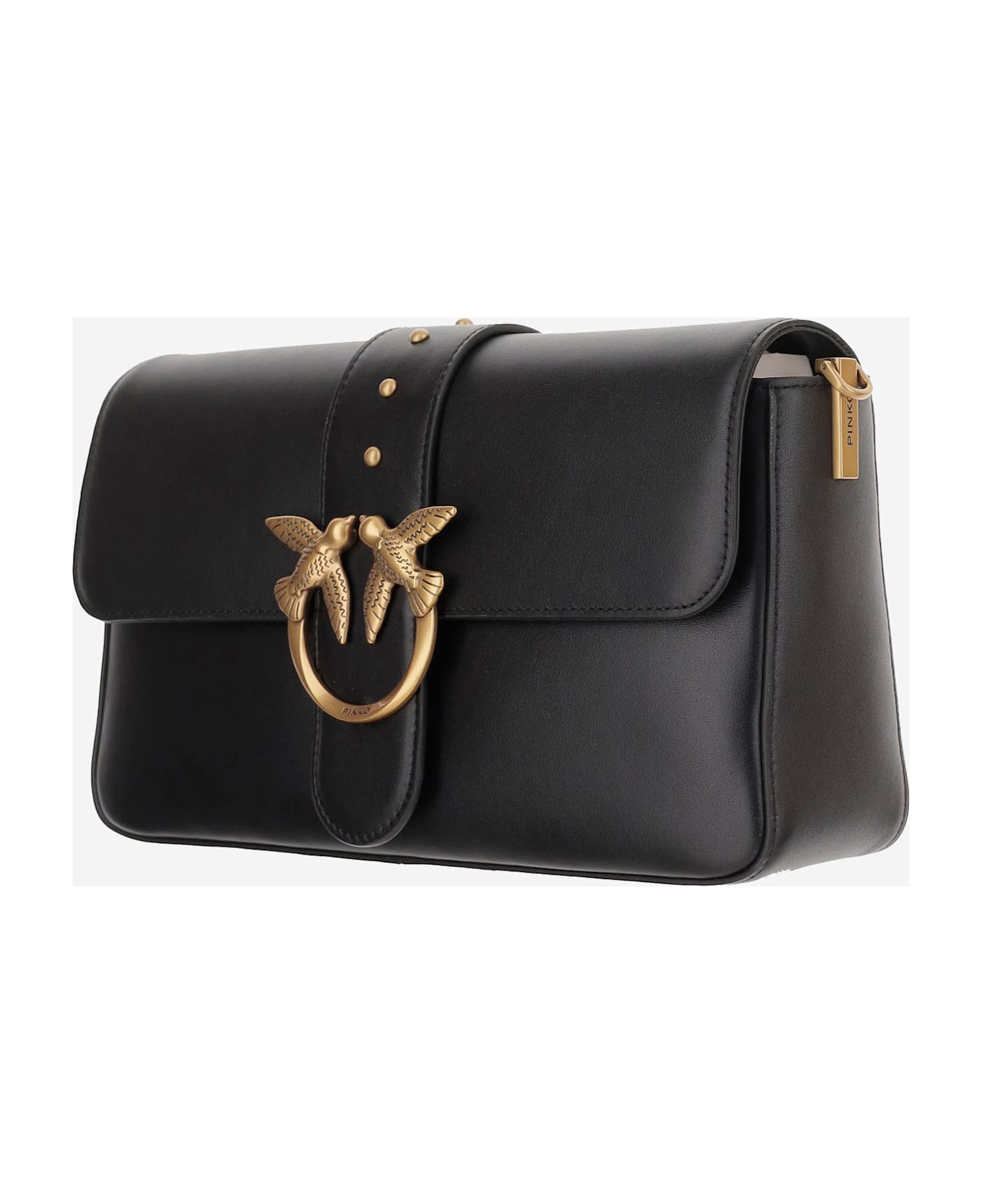 Pinko Classic Love Bag Slouchy Shoulder Bag - Black