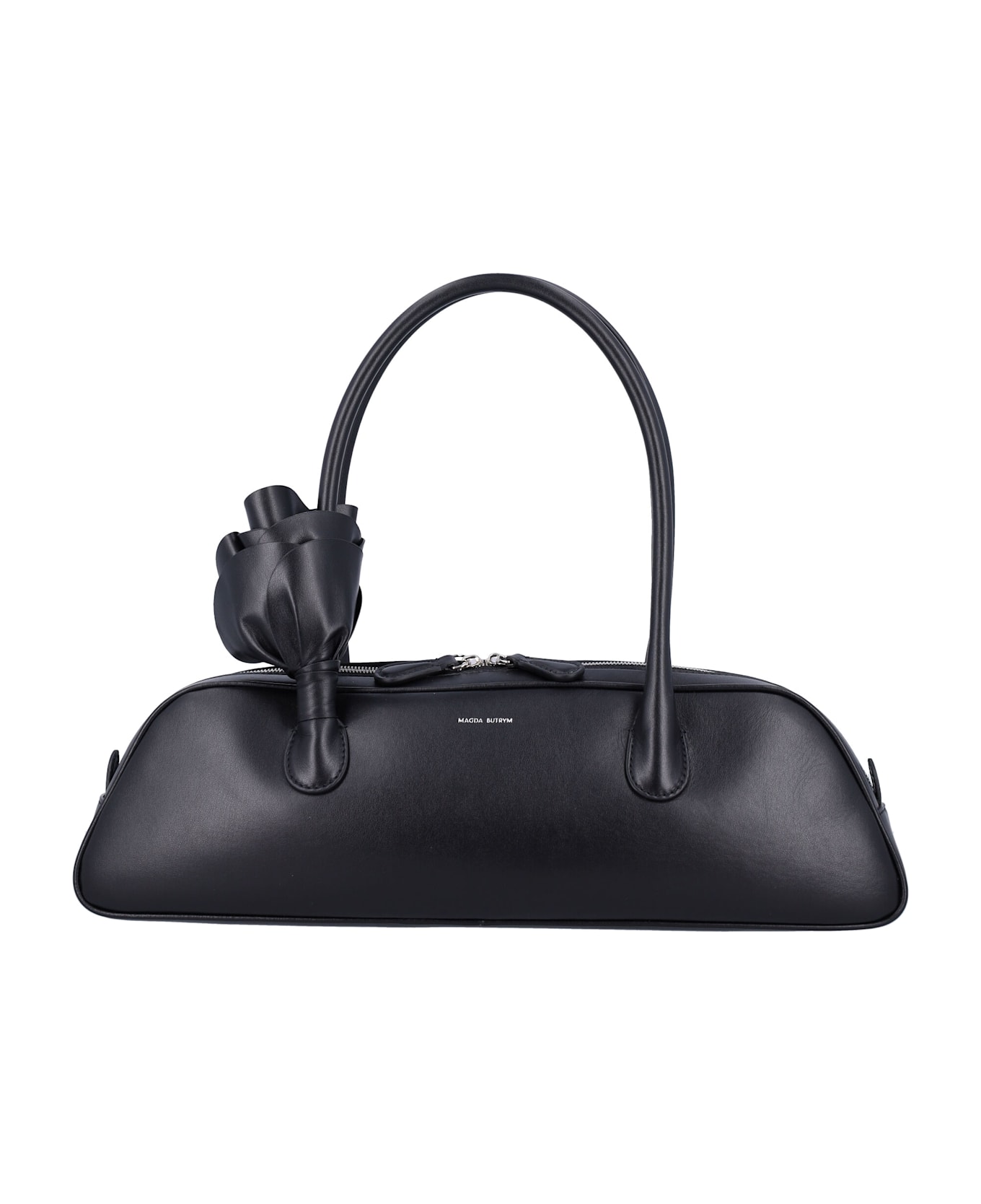 Magda Butrym Brigitte Trapeze Bag - BLACK