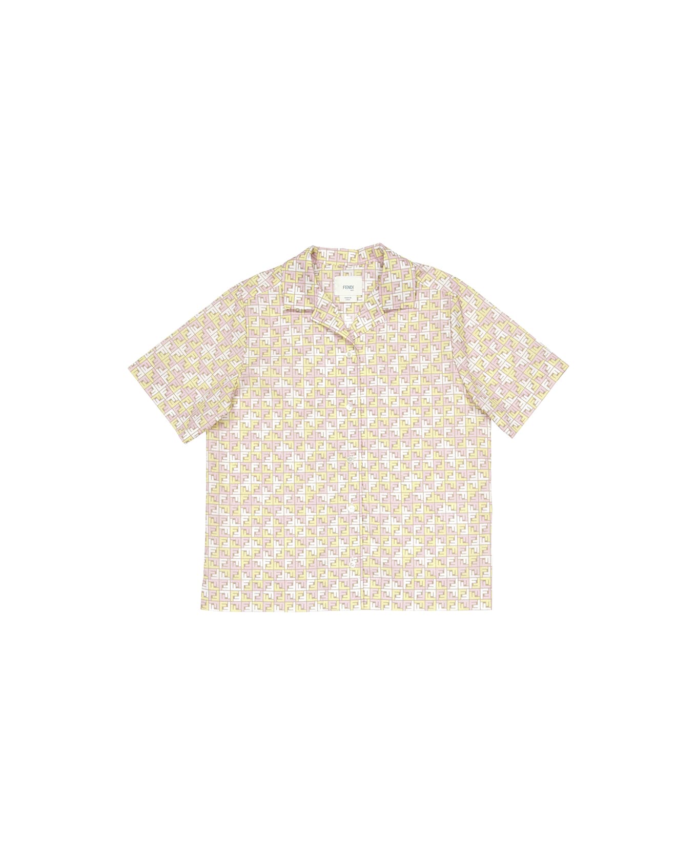 Fendi Shirt With Monogram Motif - MultiColour