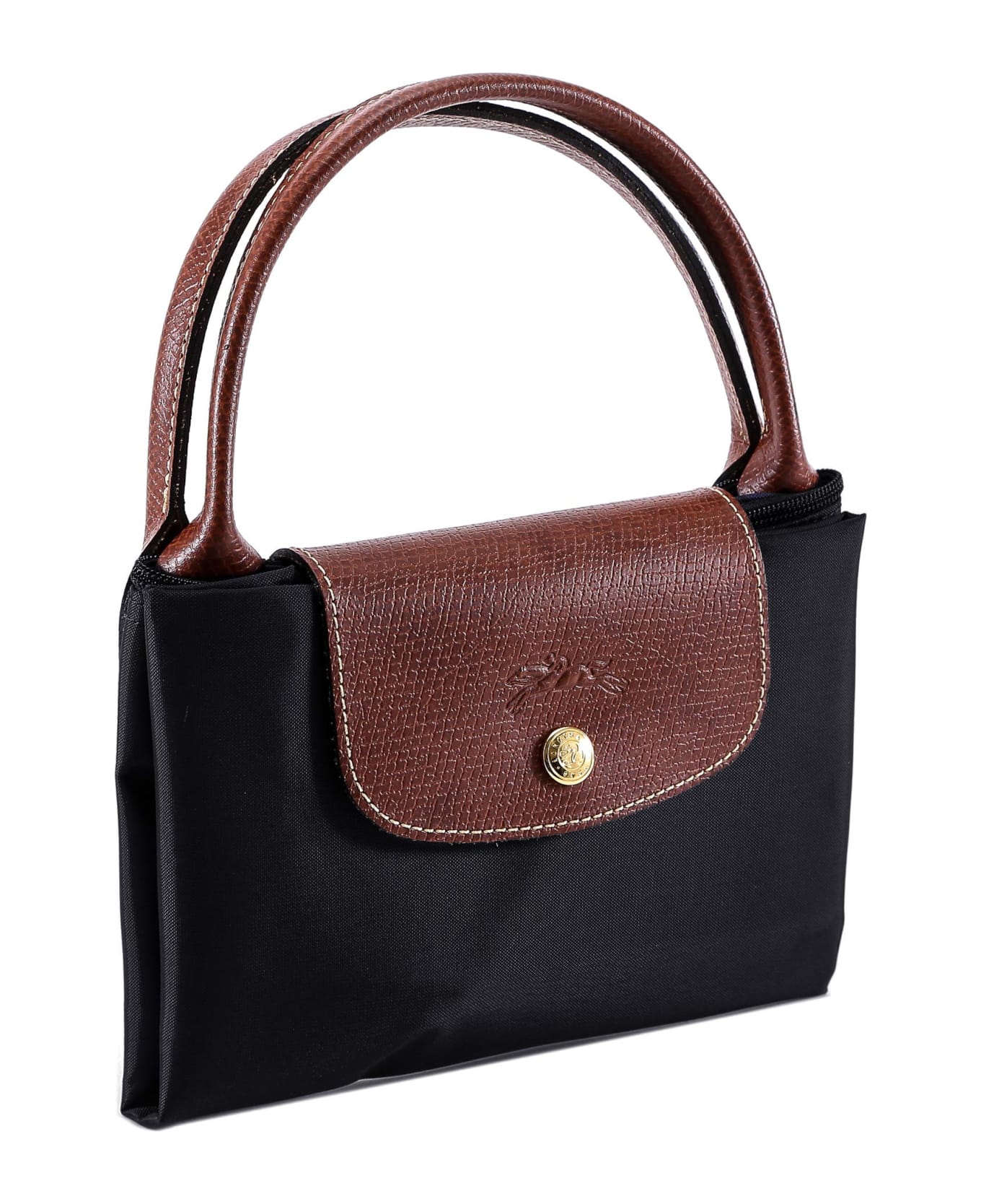 Longchamp Le Pliage Top-handle M Bag - Nero