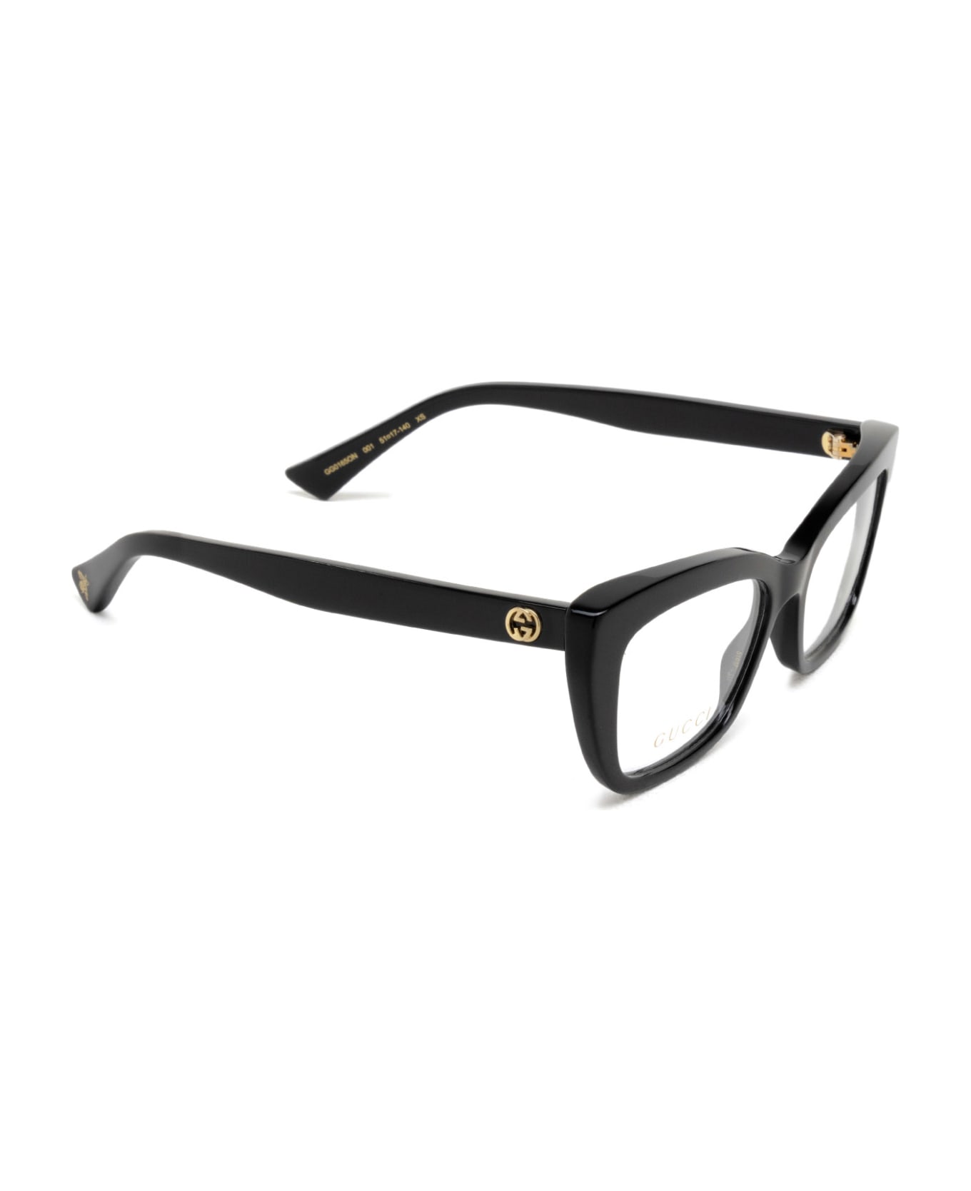 Gucci Eyewear Gg0165on Black Glasses - Black アイウェア