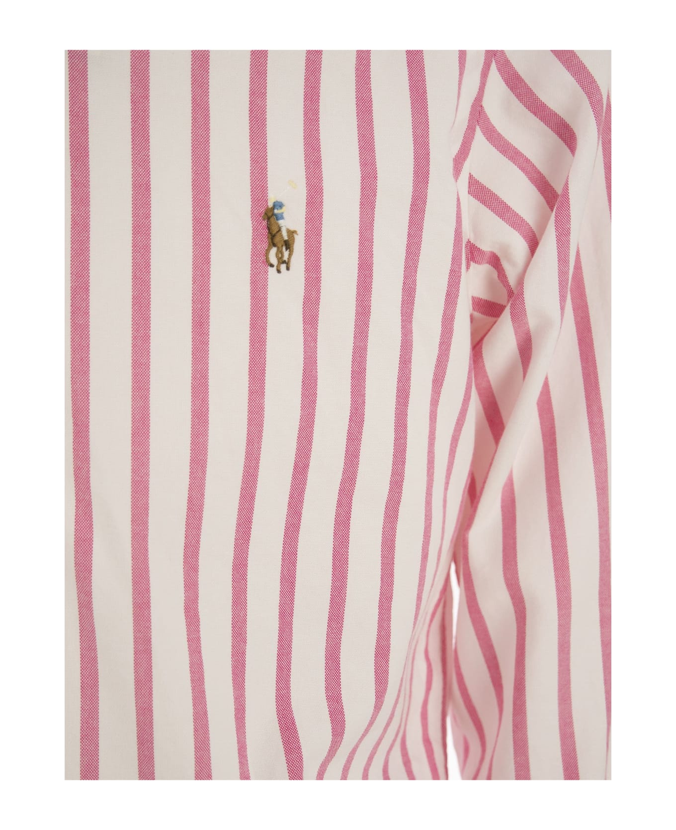 Polo Ralph Lauren Button-down Striped Shirt - Pink