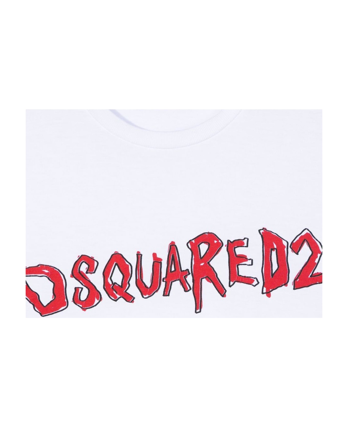 Dsquared2 Front Logo T-shirt - BIANCO