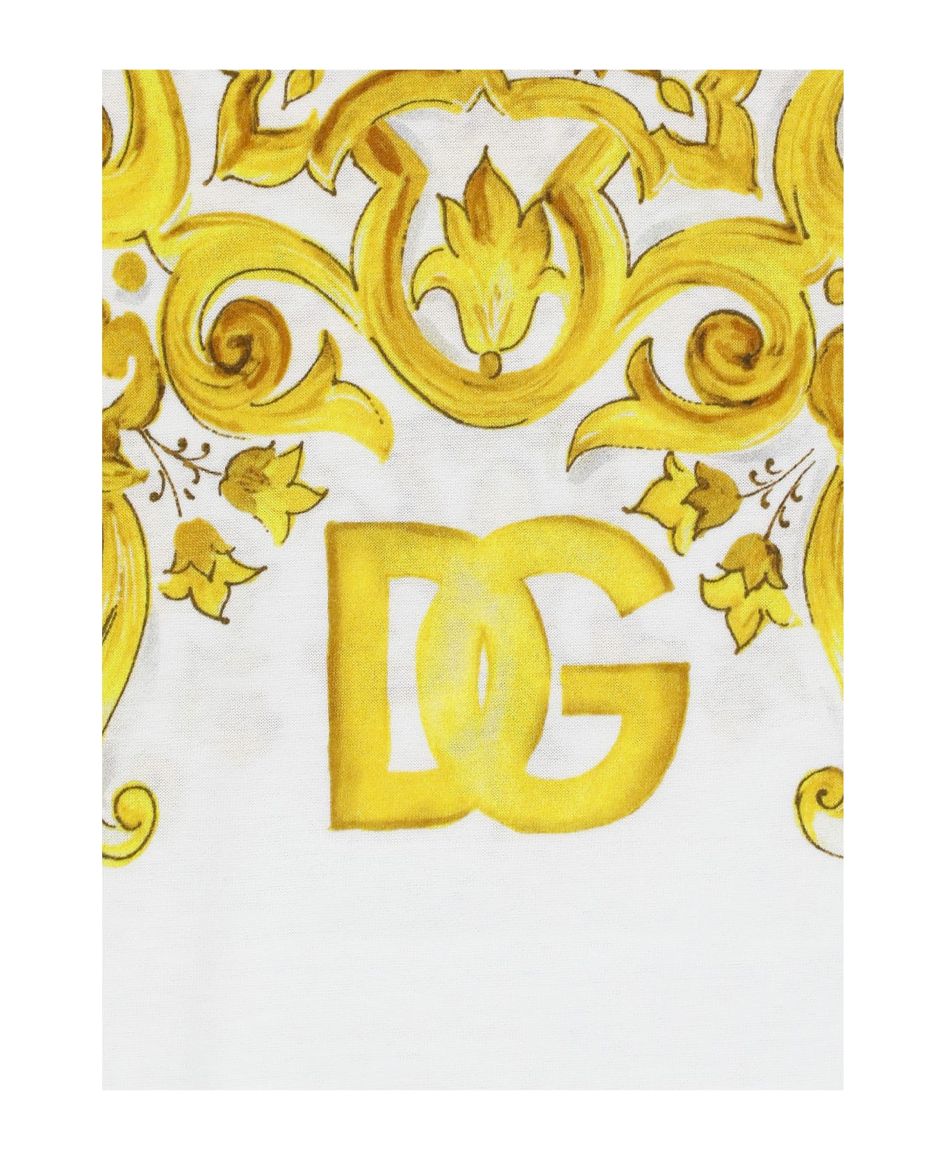 Dolce & Gabbana T-shirt With Print - White