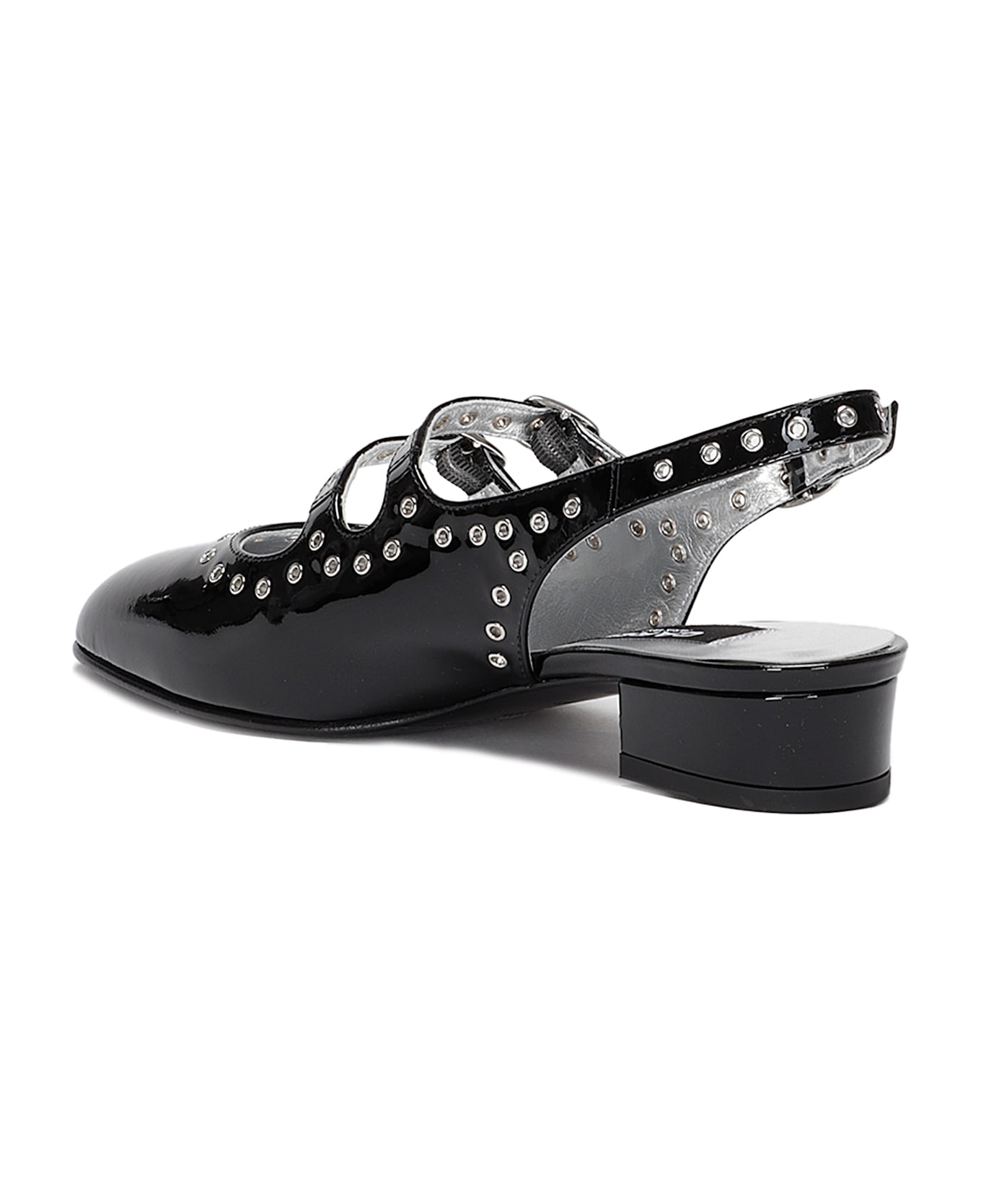 Carel Queen - BLACK PATENT LEATHER