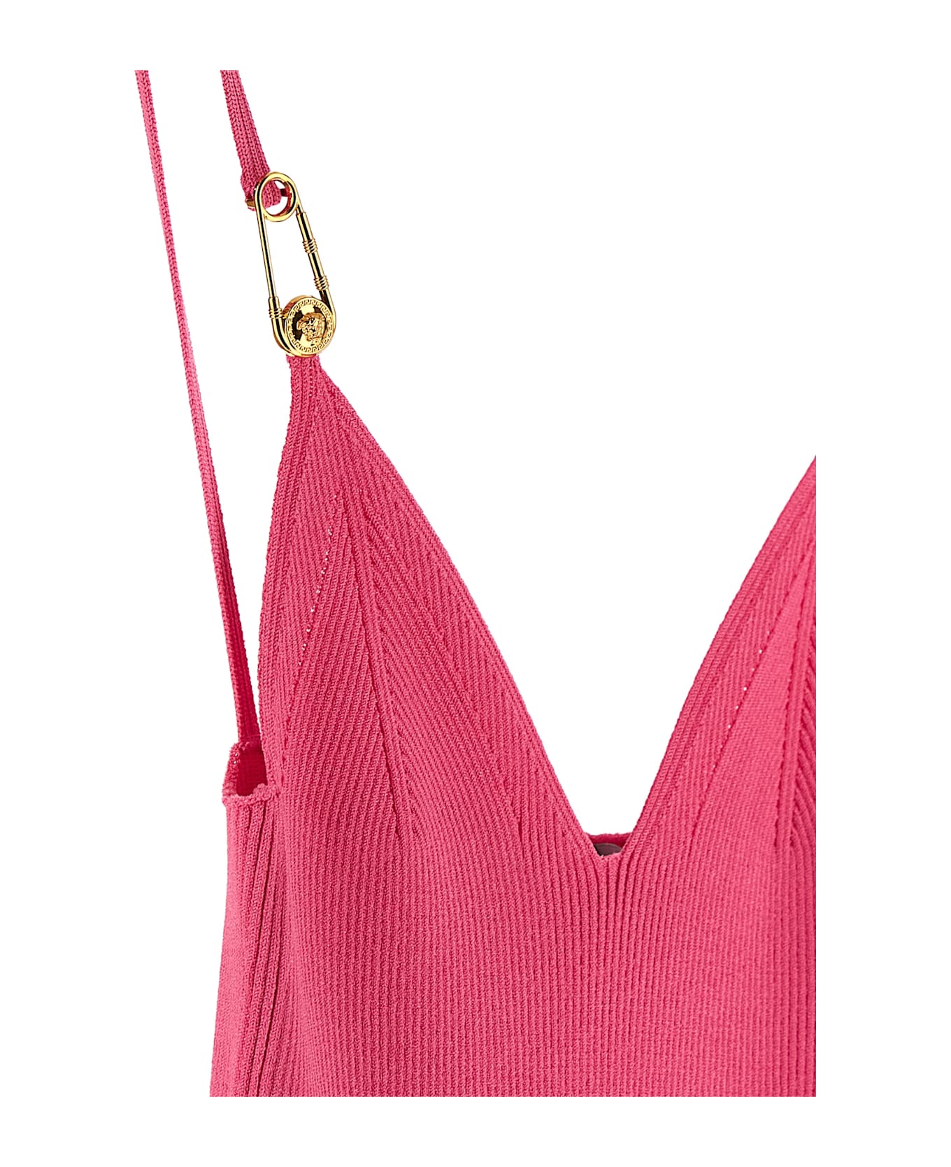 Versace 
knit
 Dress - Fuchsia