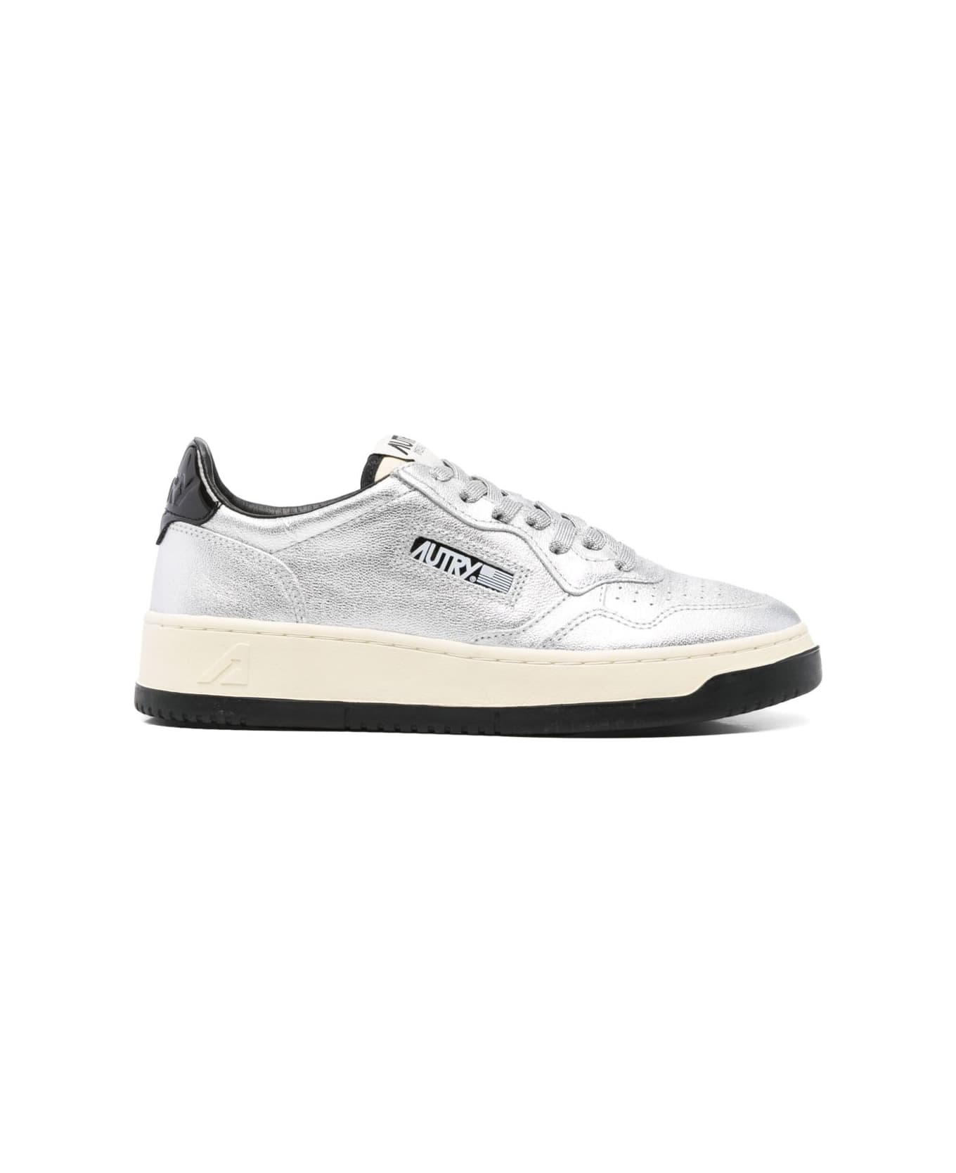 Autry Sneakers Medalist - Silver/blk