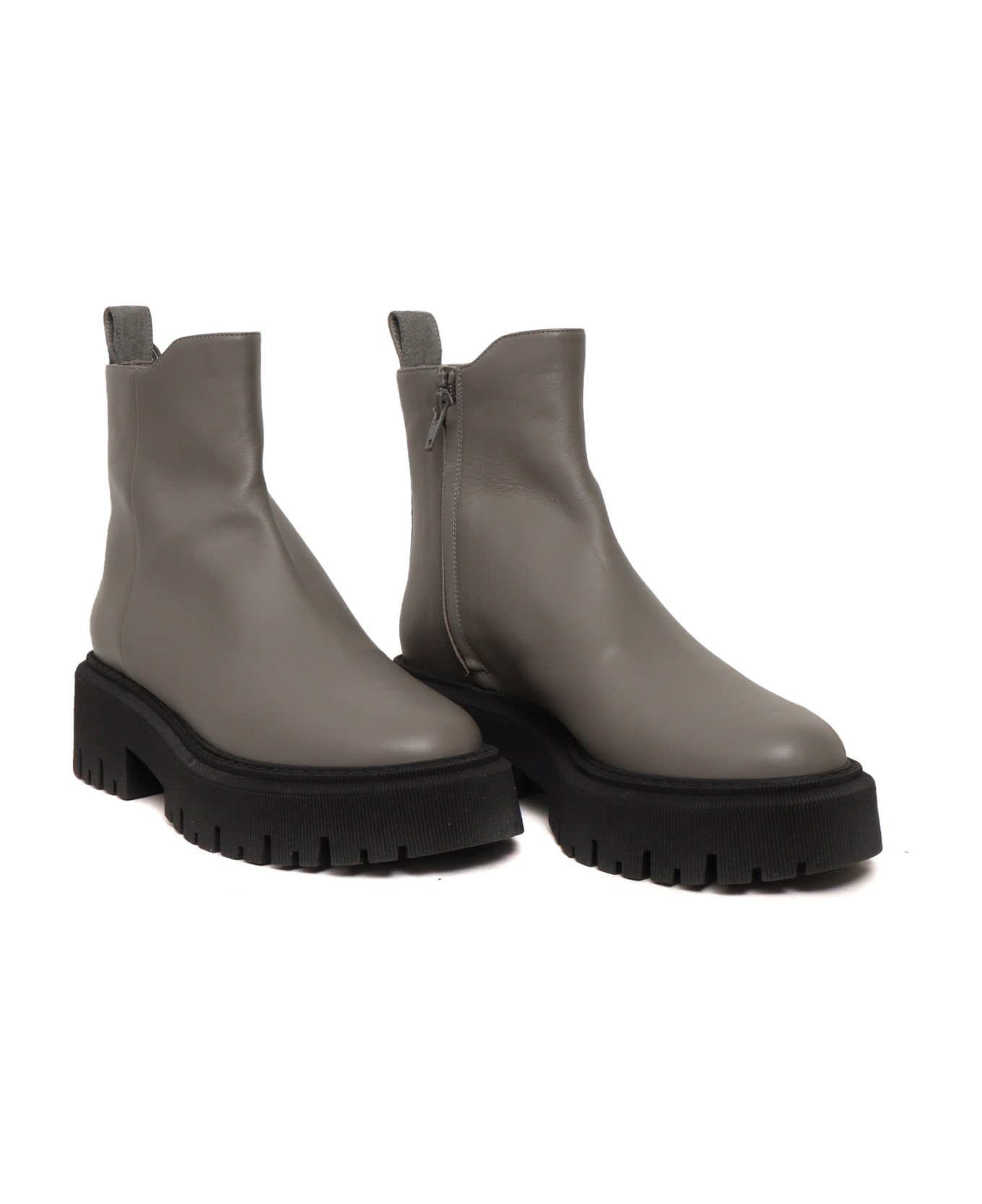 Lorena Antoniazzi Chunky Sole Ankle Boots - GREY