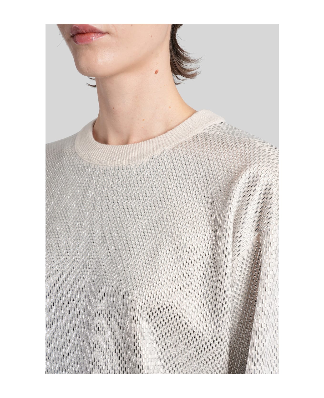 Haikure Kir Knitwear In Beige Wool - beige