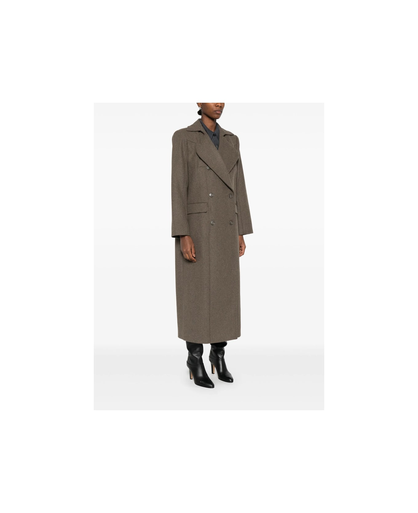 Gestuz Coat - BROWN
