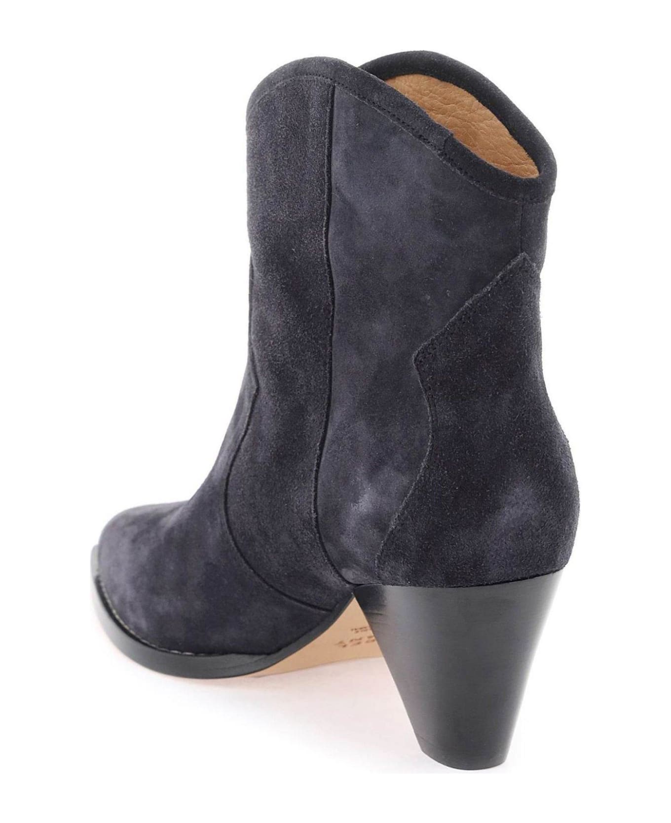 Isabel Marant Darizio Almond-toe Boots - Black