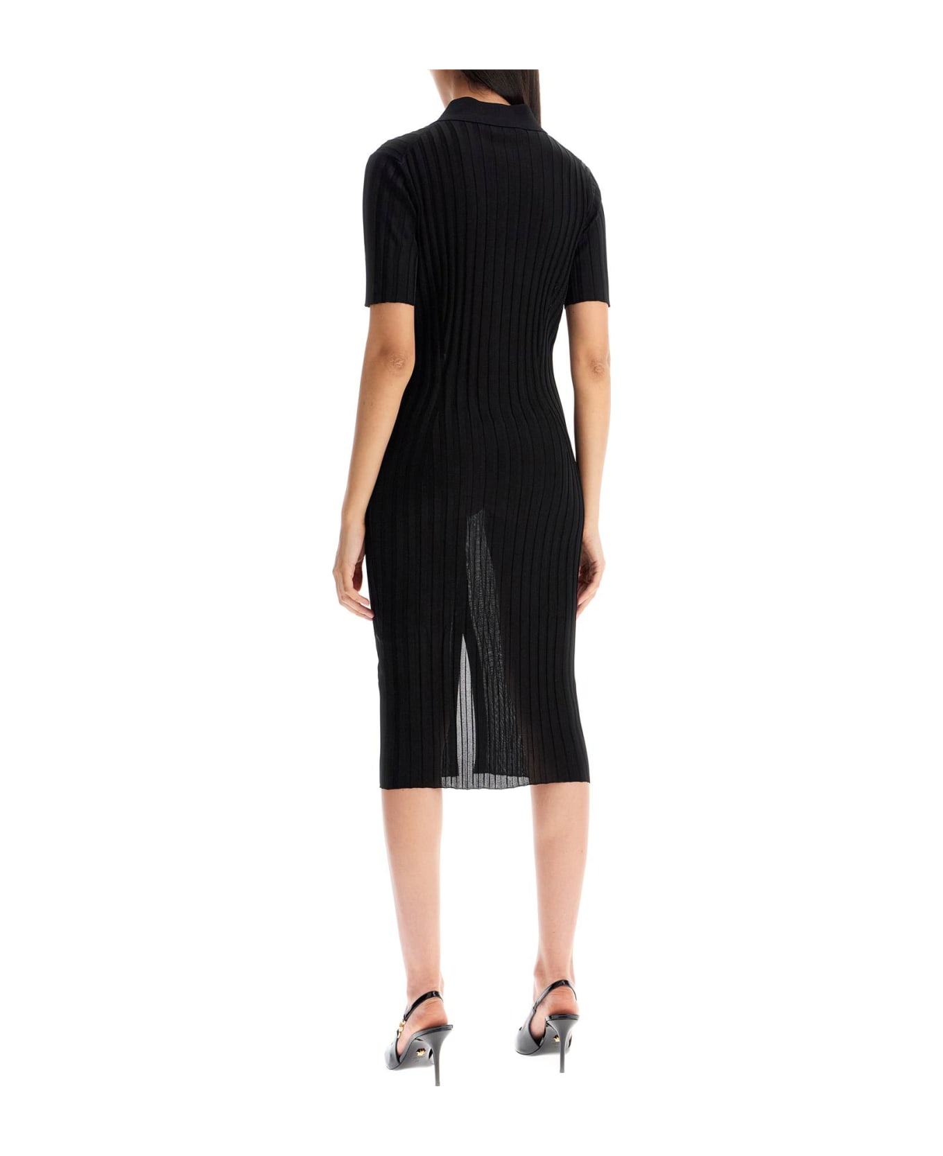 Versace Chemisier Dress - Black