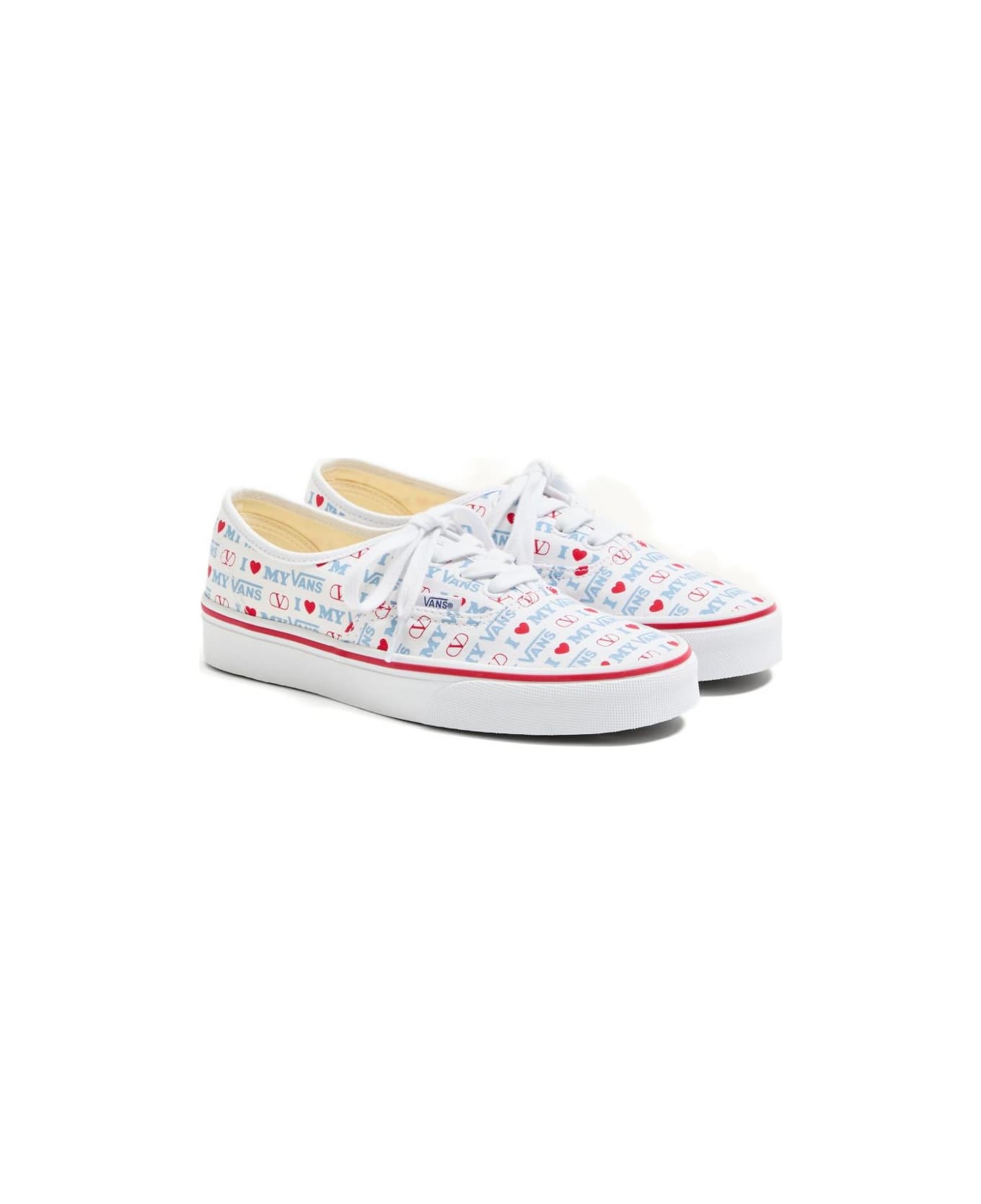Valentino Garavani Canvas Sneakers - White