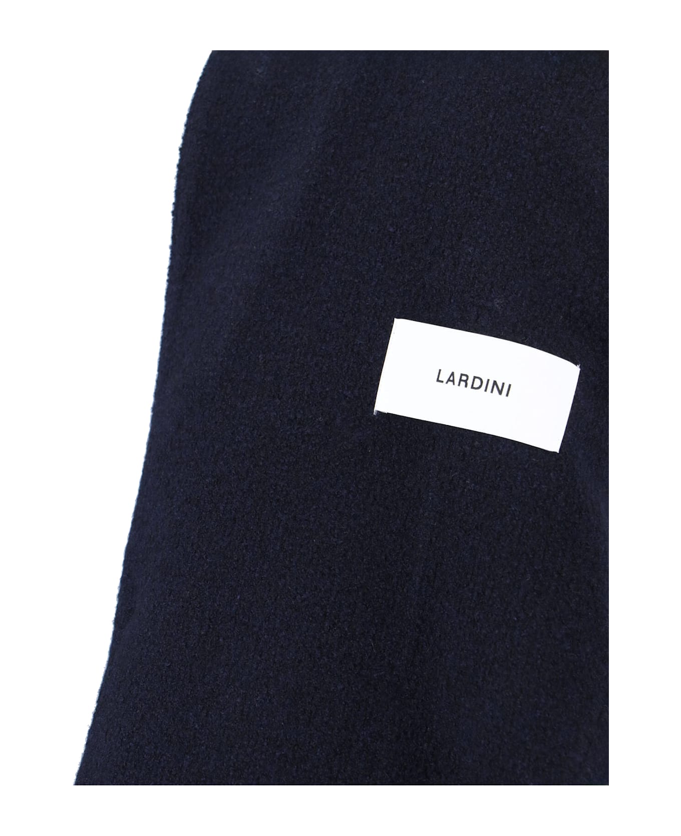 Lardini Single-breasted Virgin Wool Blend Blazer - Blue