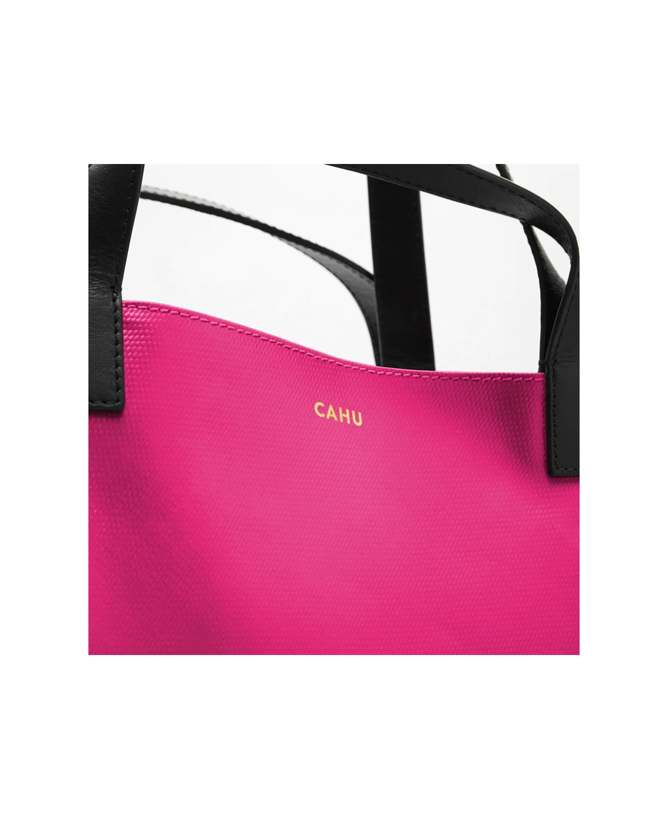 Cahu Medium Permanente Collection Le Pratique Tote Bag - Light Pink Black