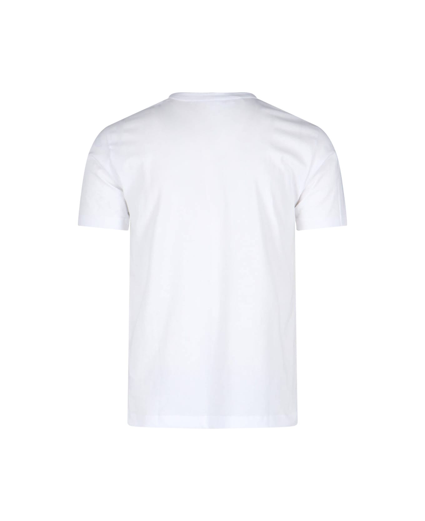Comme des Garçons Logo T-shirt - White シャツ