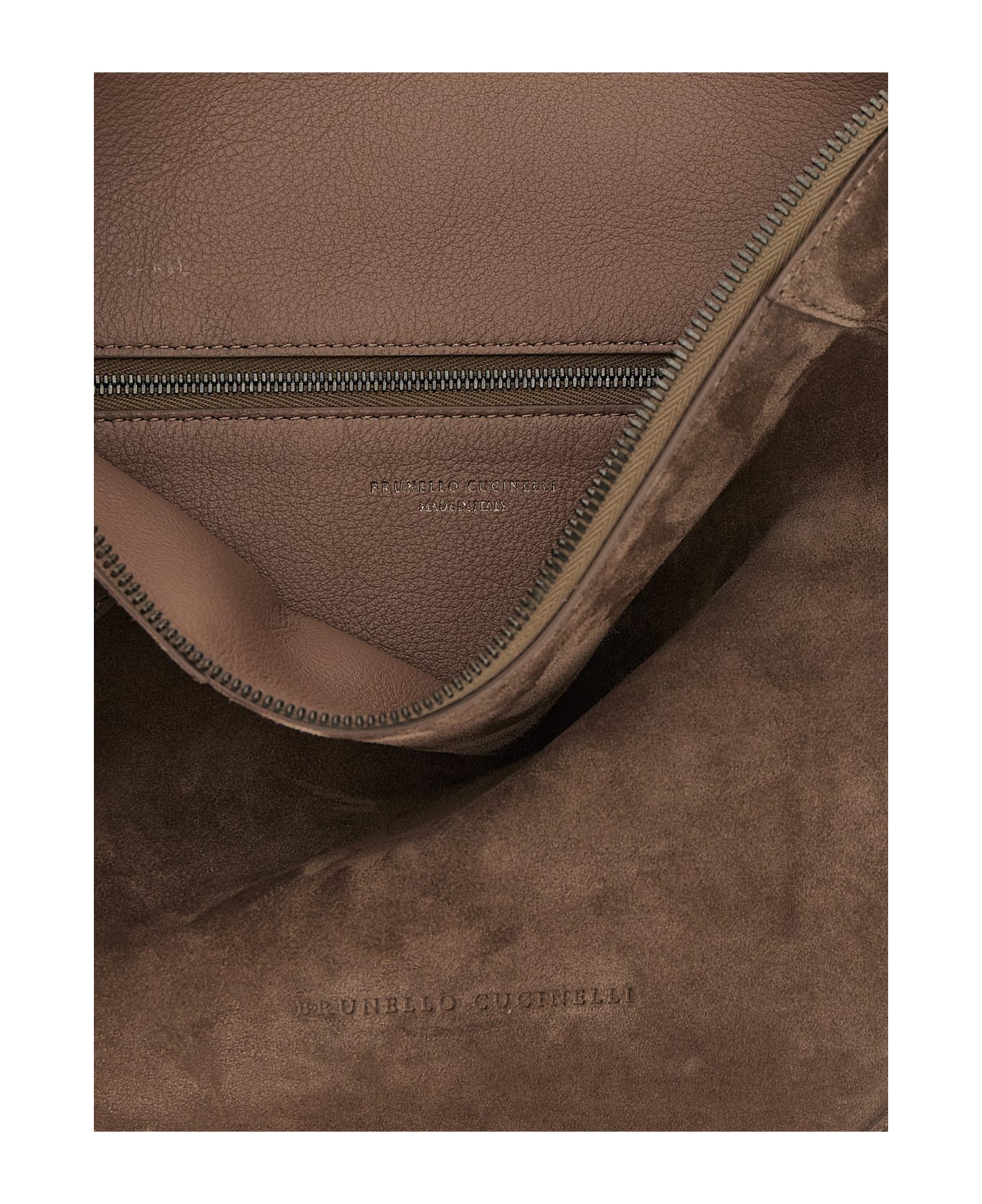 Brunello Cucinelli 
hobo Bc Duo
 Handbag - Gray