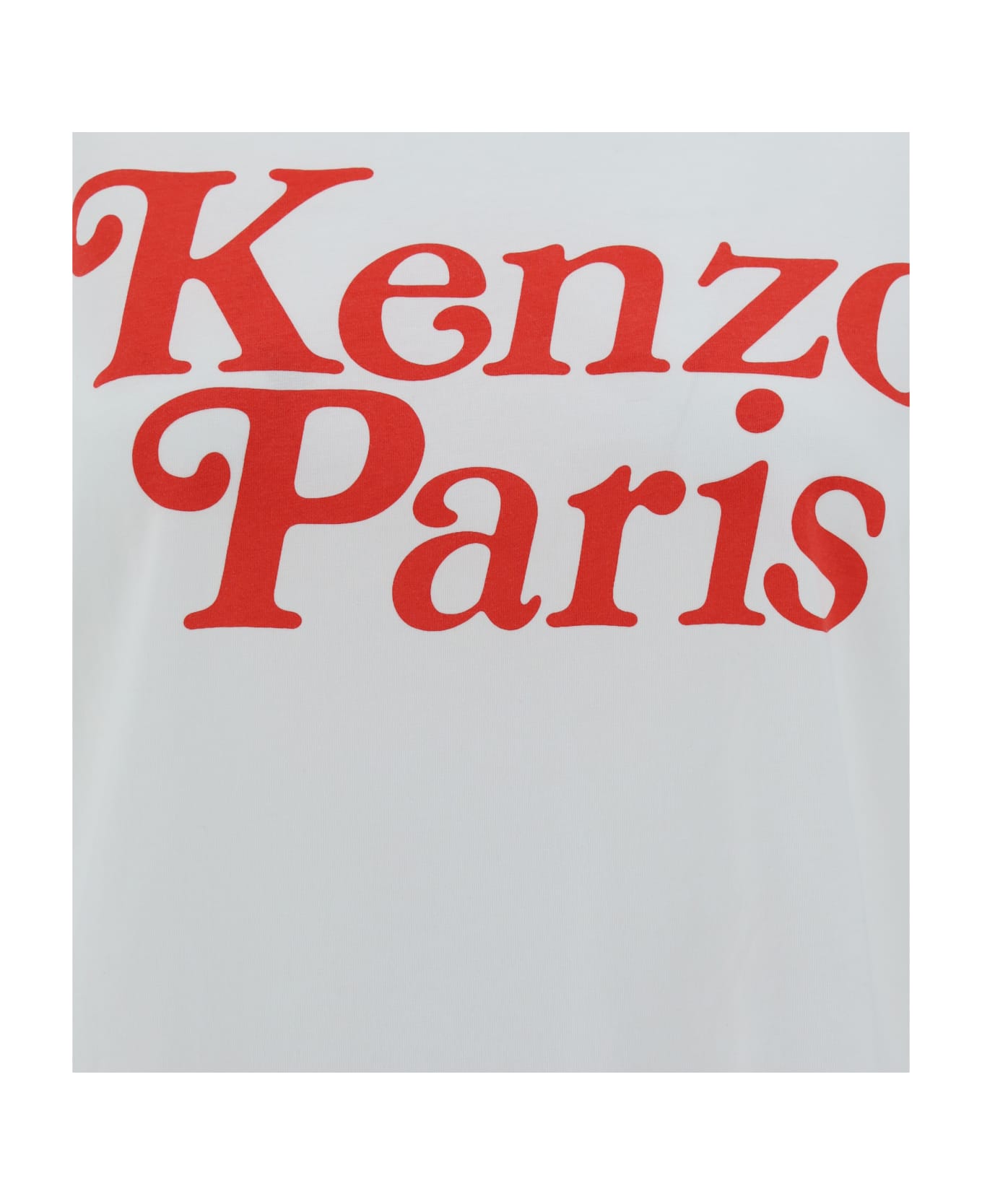 Kenzo Logo Print T-shirt - White
