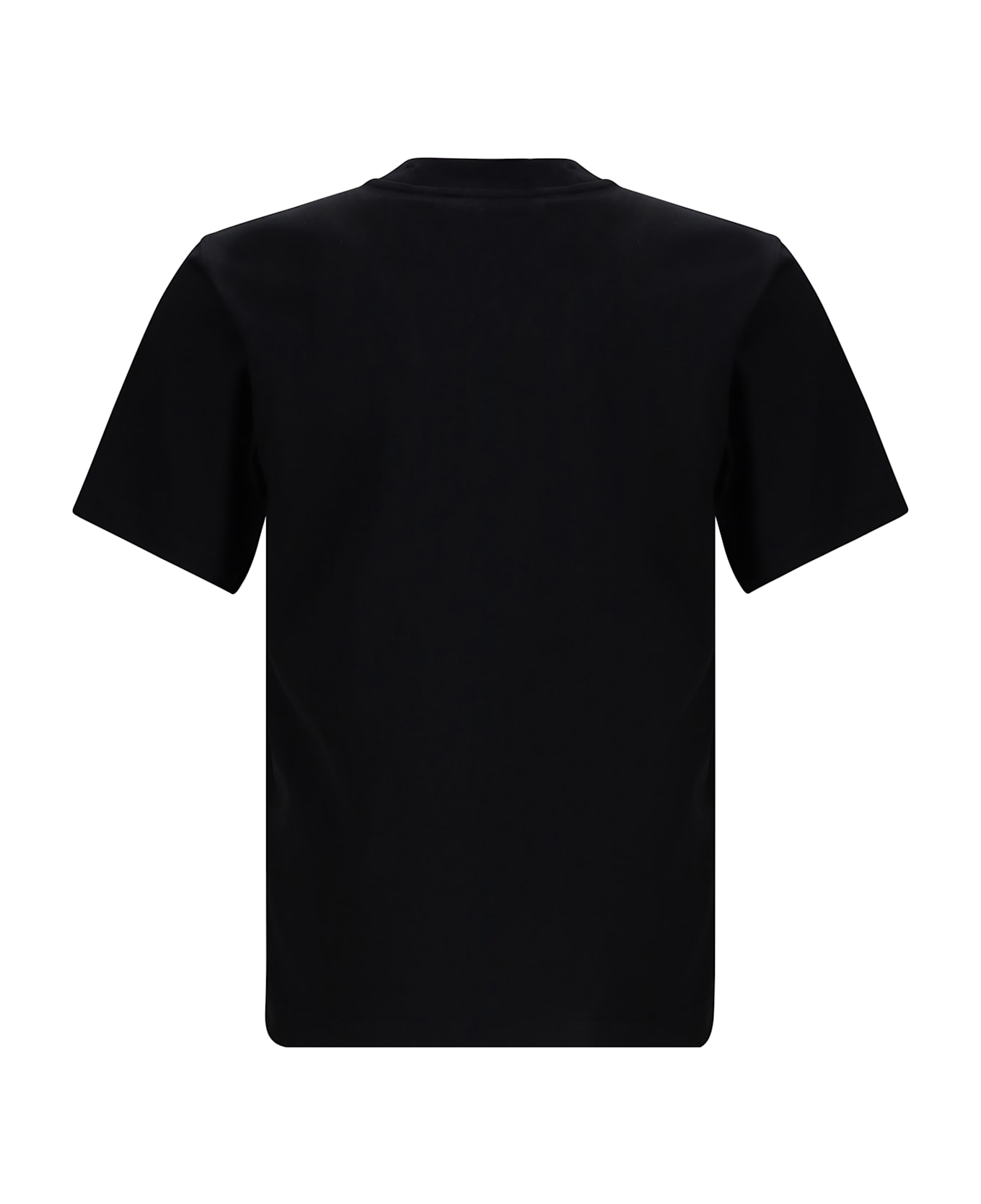 Burberry Checked Logo Cotton T-shirt