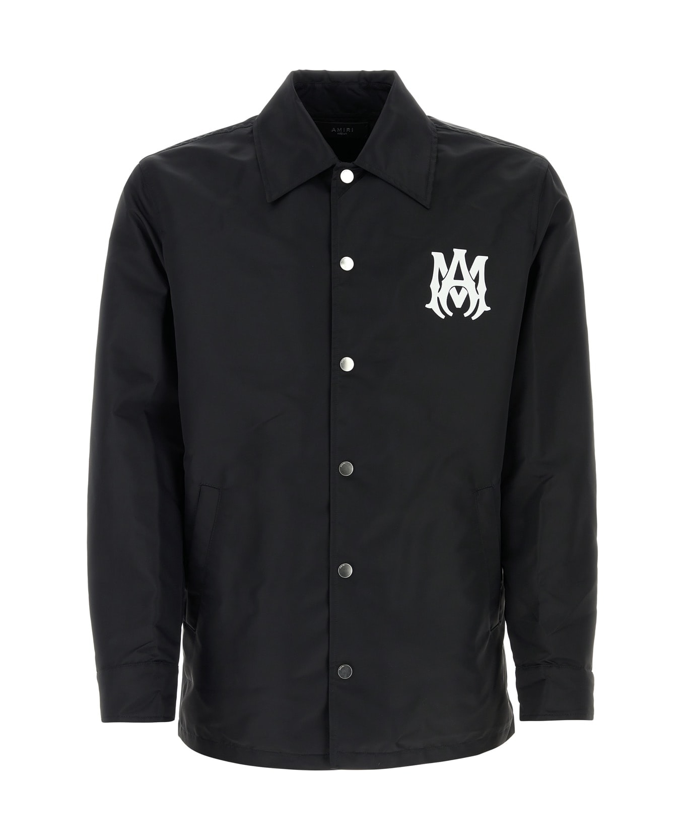 AMIRI Black Nylon Padded Jacket - BLACK
