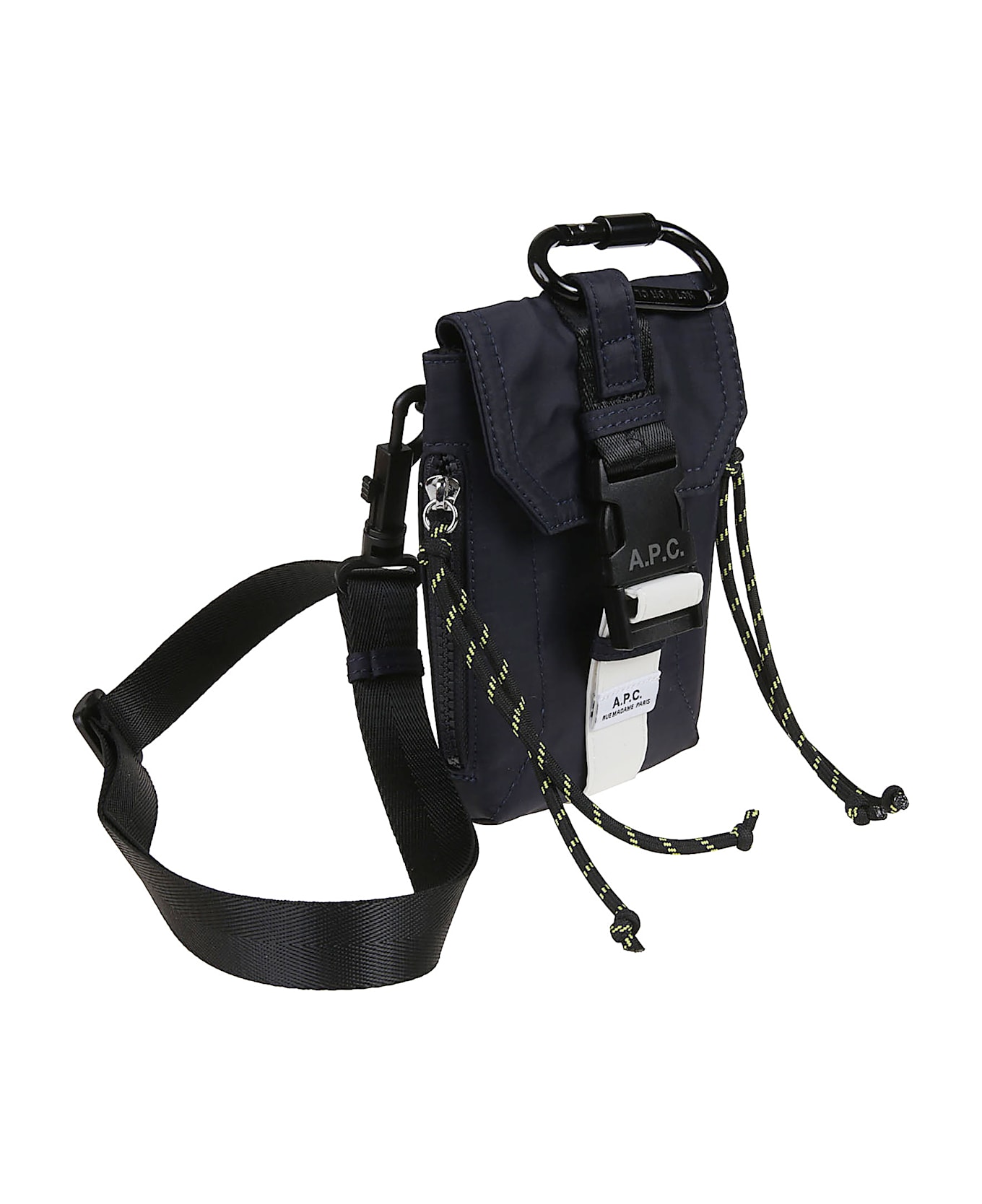 A.P.C. Trek Crossbody Pouch - Iak Dark Navy