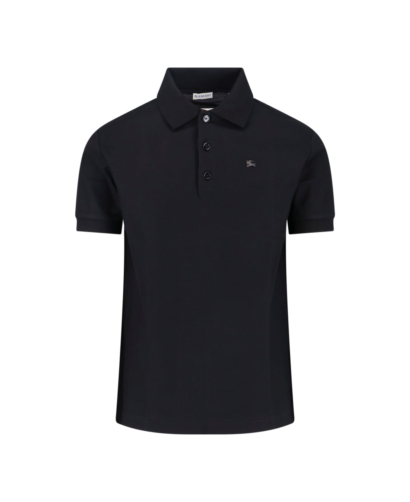 Burberry Polo Shirt "ekd" - Black  